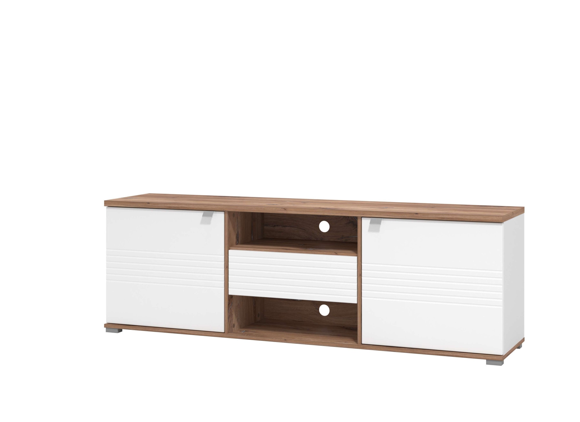 Home affaire Table basse »Grenoble TV-Lowboard, Breite 176 cm, TV-Schrank, TV-Ständer« TV-Kommode in trendigen Farben, mit viel Stauraum