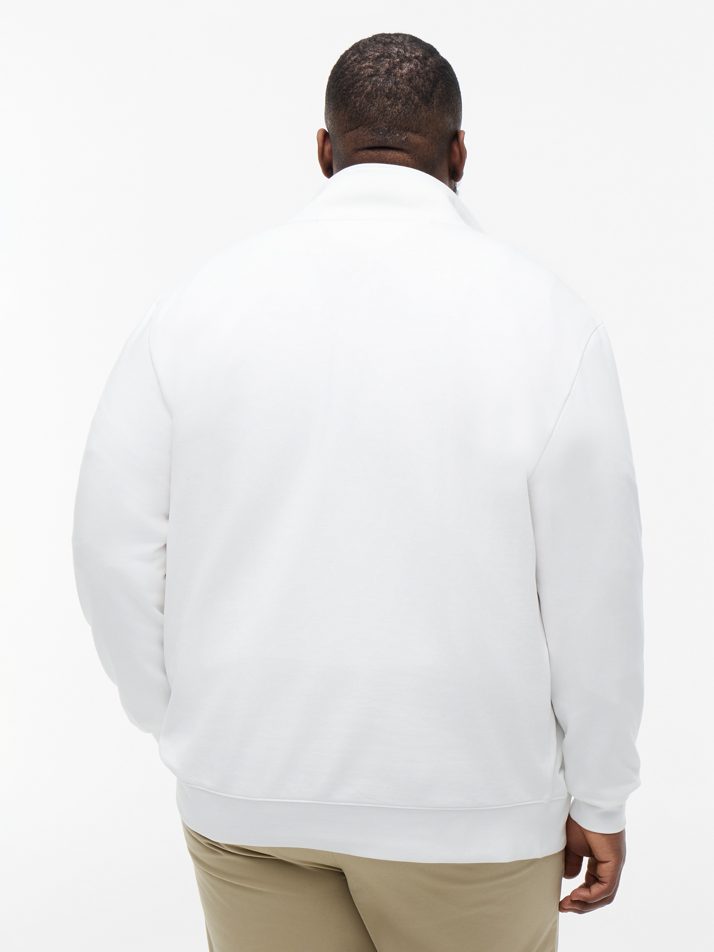 Tommy Hilfiger Big & Tall Veste sweat »BT-SCRIPT STACK STAND COLLAR« Grosse Grössen