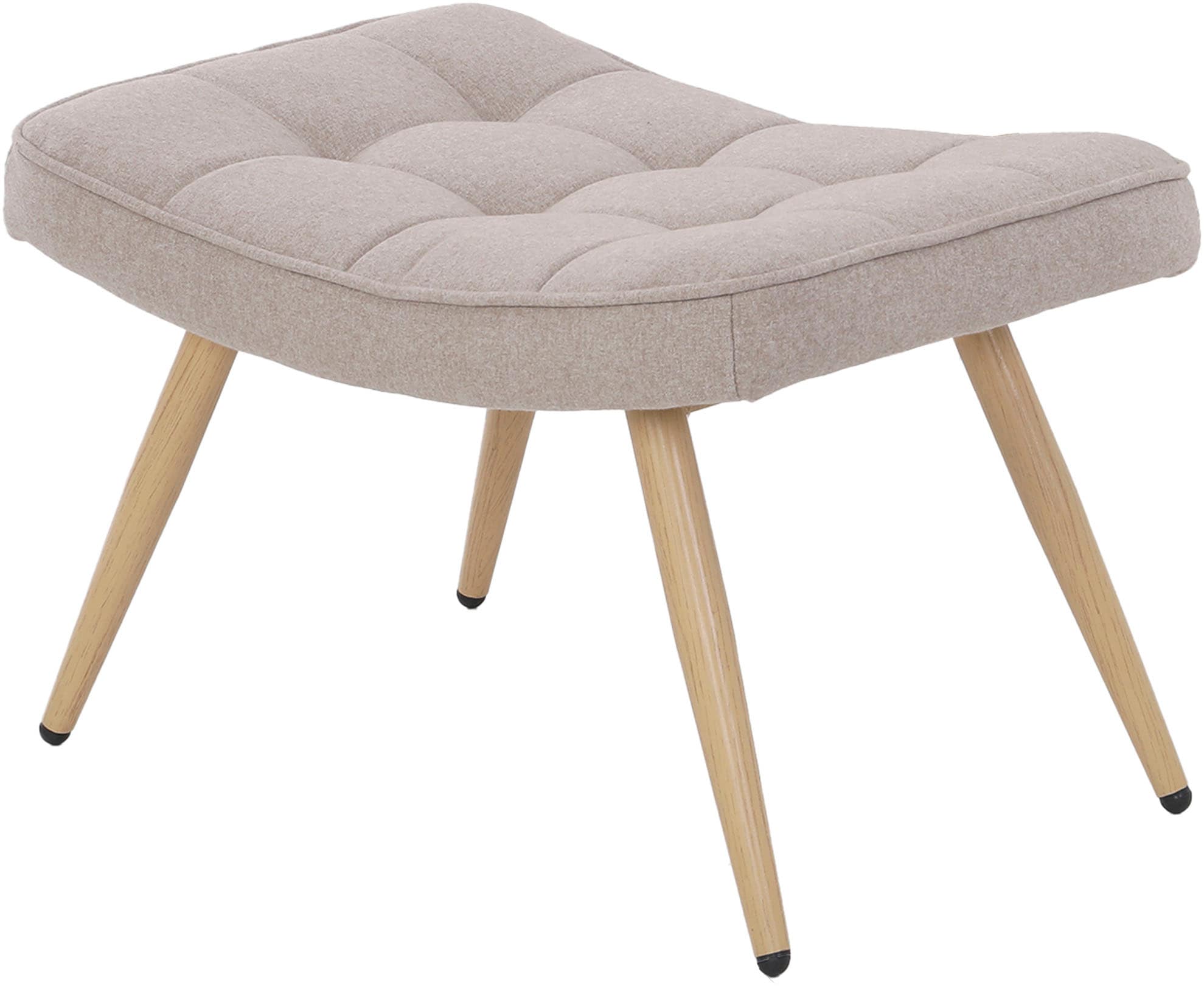 byLIVING Tabouret »UTA« Bezug Webstoff oder Samt, Schaumstoff