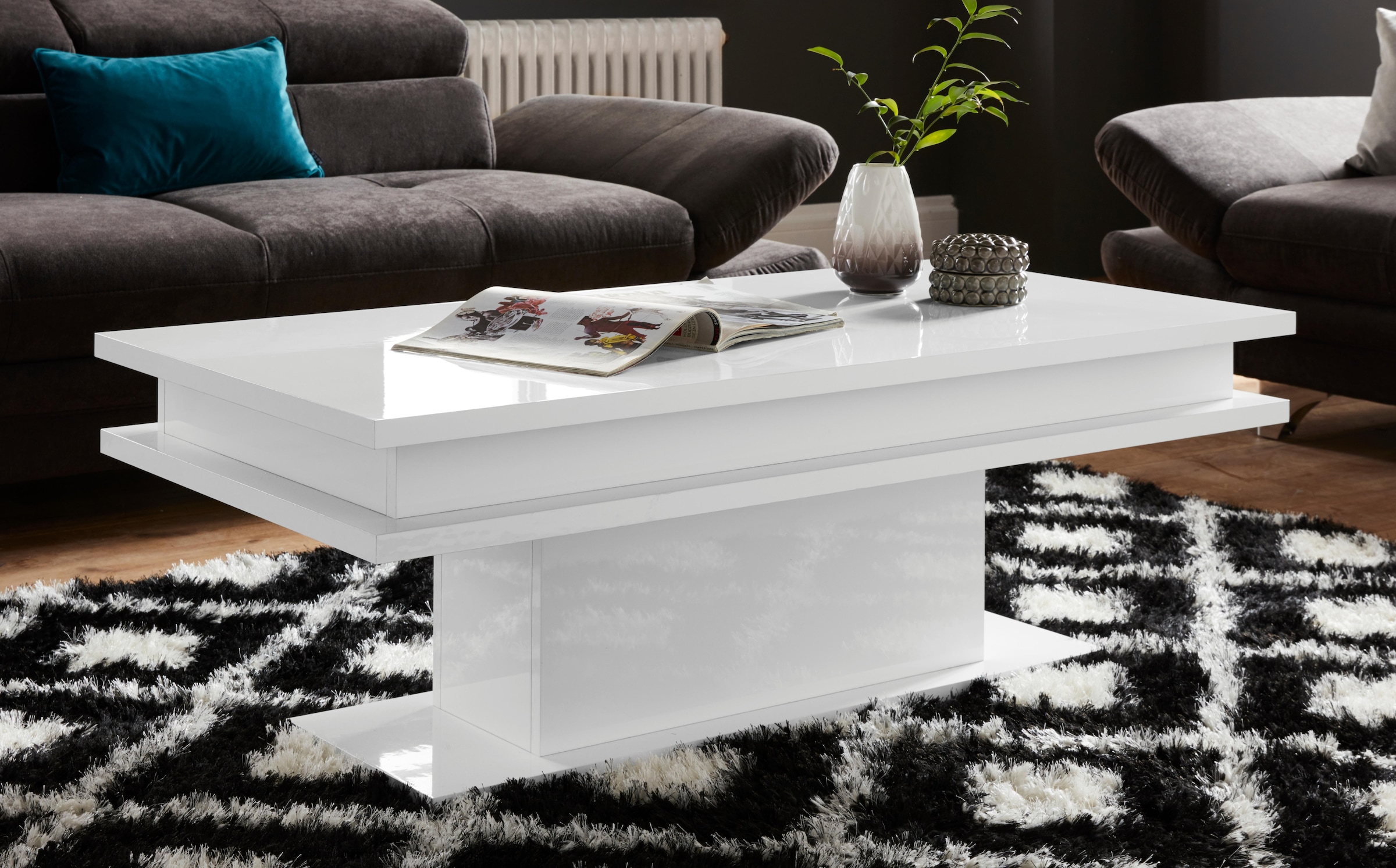 INOSIGN Table basse »LITTLE BIG- Kaffeetisch, Sofatisch, Wohnzimmertisch, Breite ca. 100 cm« Breite ca. 100 cm