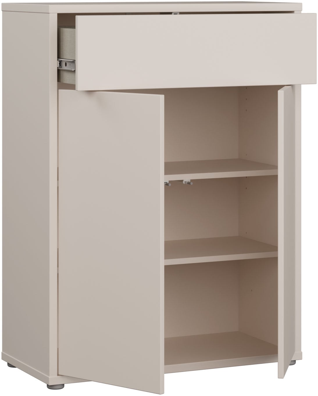 FORTE Armoire à chaussures »Alice Springs« L/H/P 74,5/99,1/34,9 cm Push to open, 12 paires de chaussures