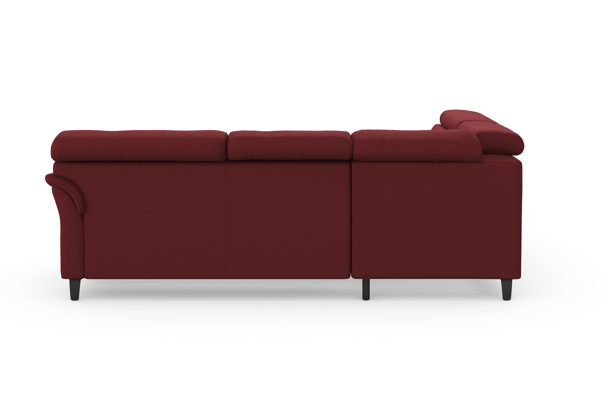 sit&more Ecksofa »Marano L-Form« inklusive Kopfteilverstellung, wahlweise mit Bettfunktion, Bettkasten