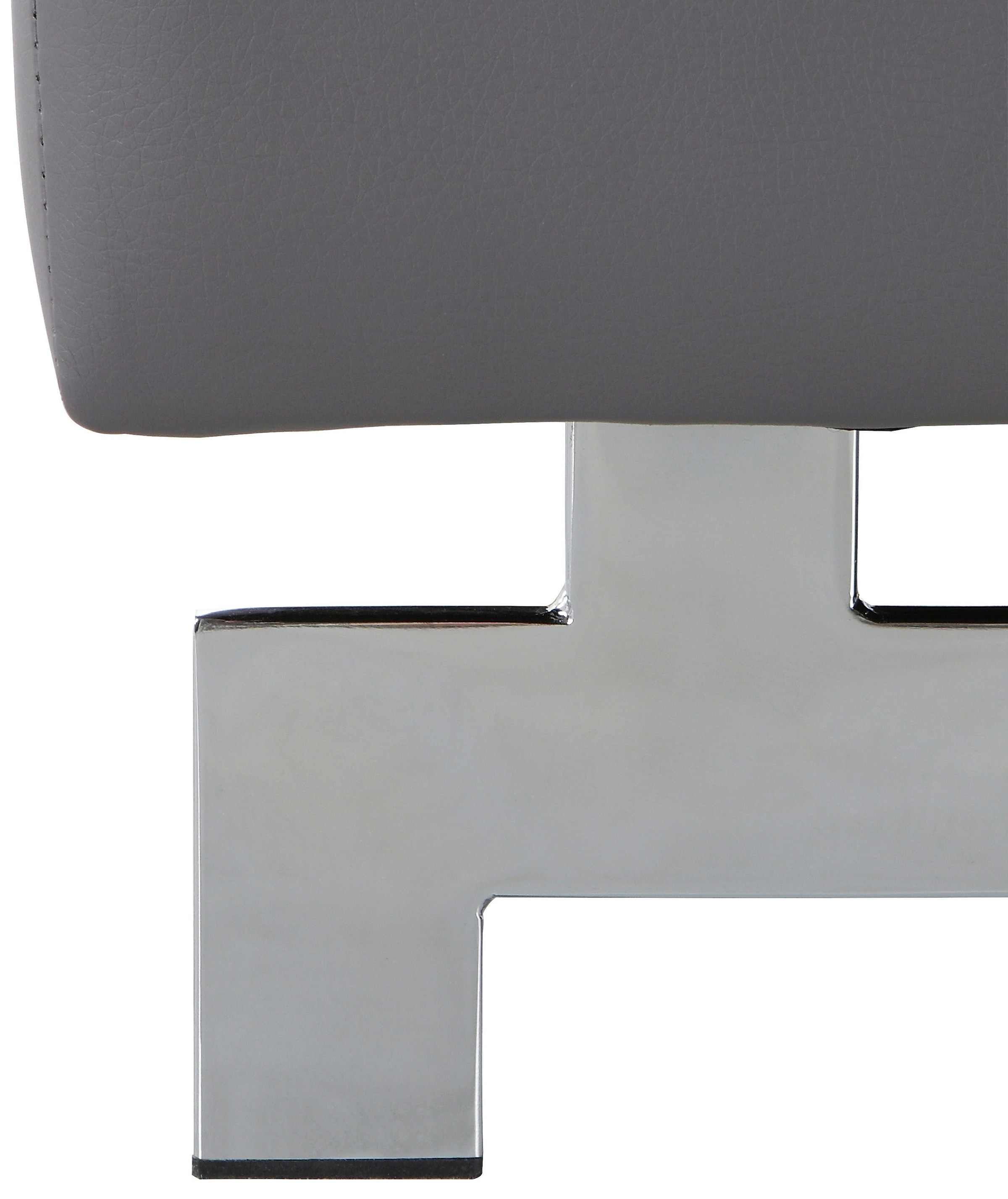 COTTA Ensemble rembourré »Chef L-Form« Set,  Set bestehend aus: Ecksofa mit Kopfteilverstellung & Hocker