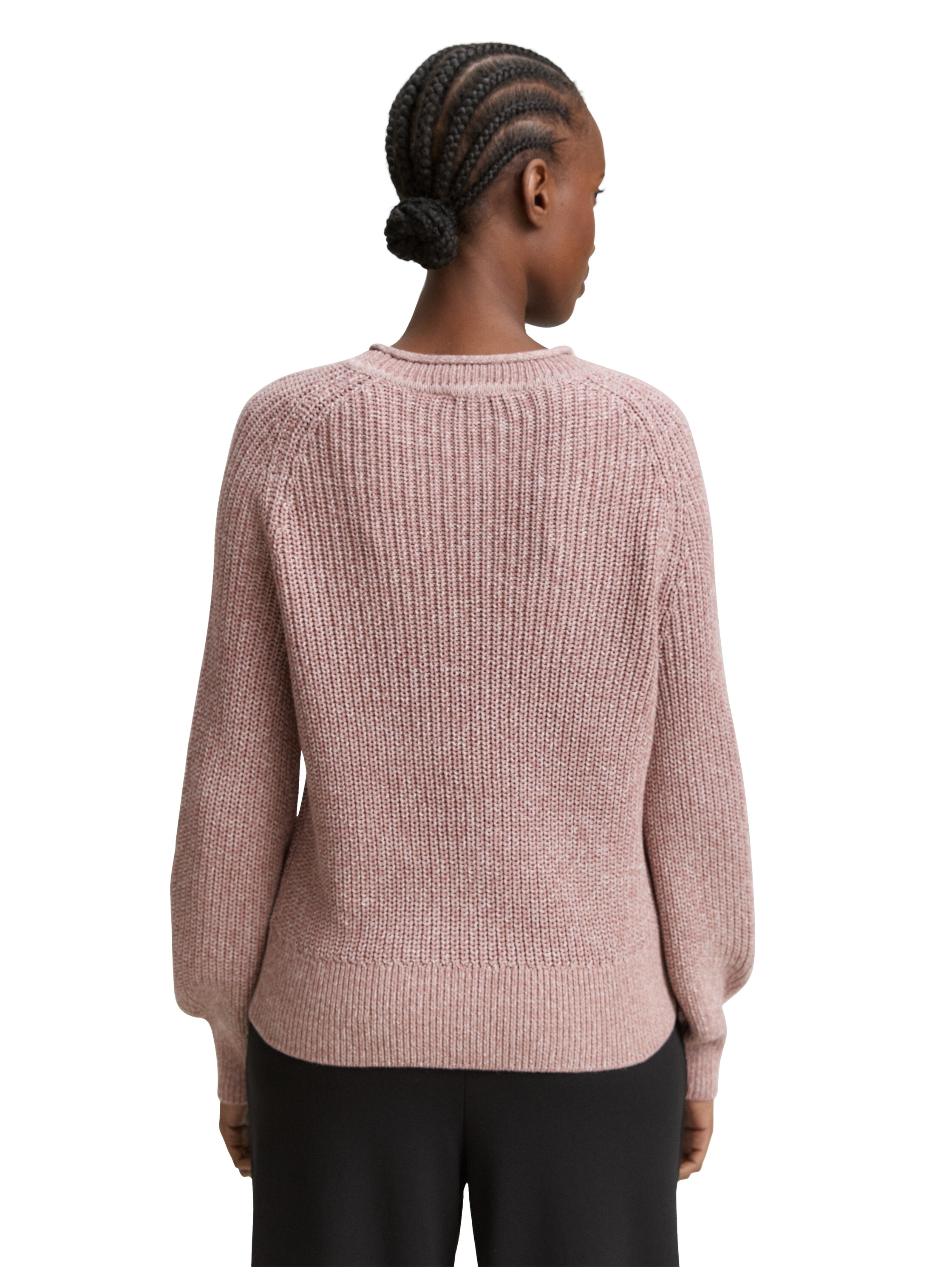 TOM TAILOR Denim Strickpullover mit Strick-Struktur