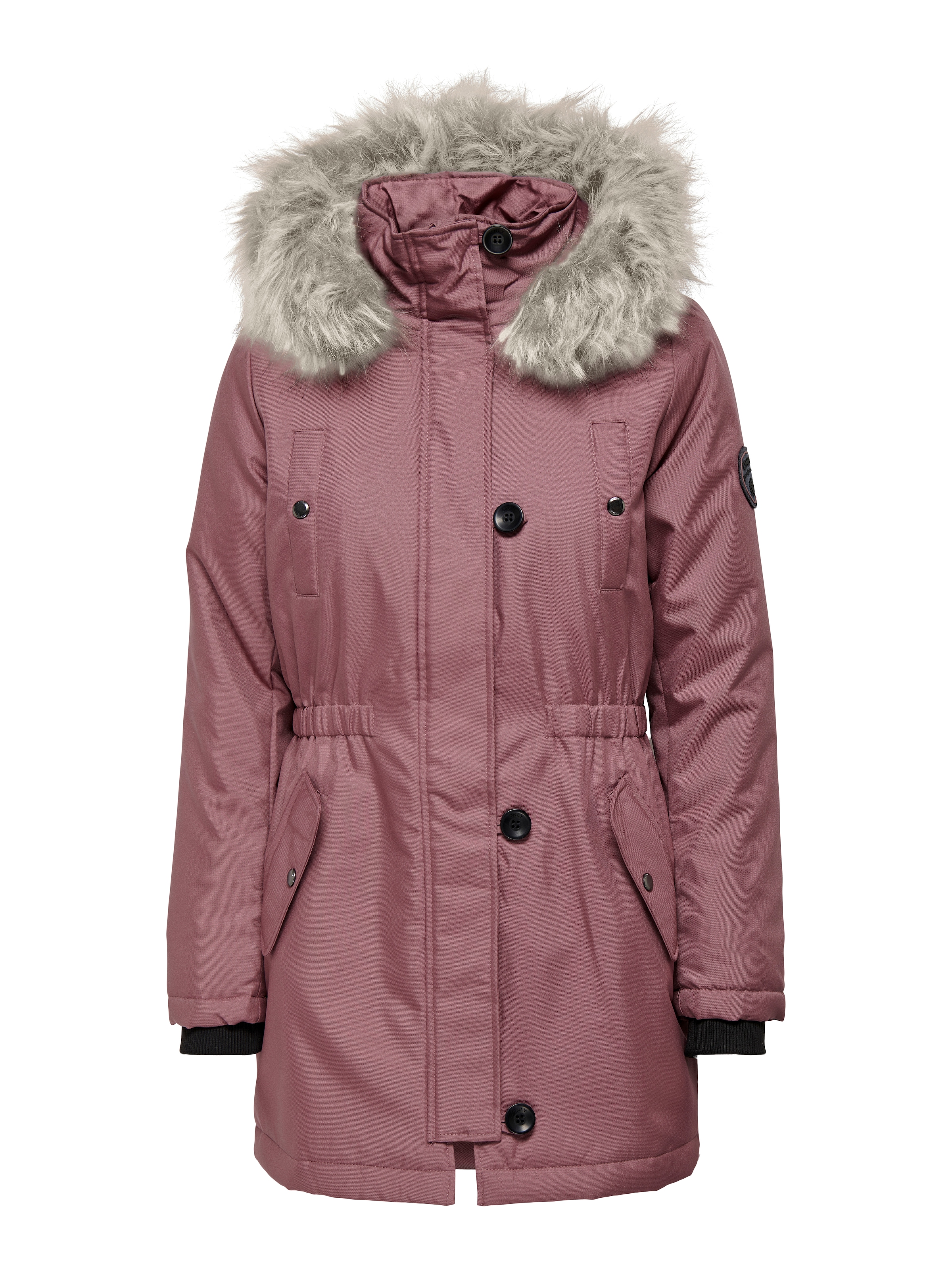 ONLY Parka »ONLIRIS FUR WINTER PARKA LIFE CC OTW« avec capuche fibre synthétique,