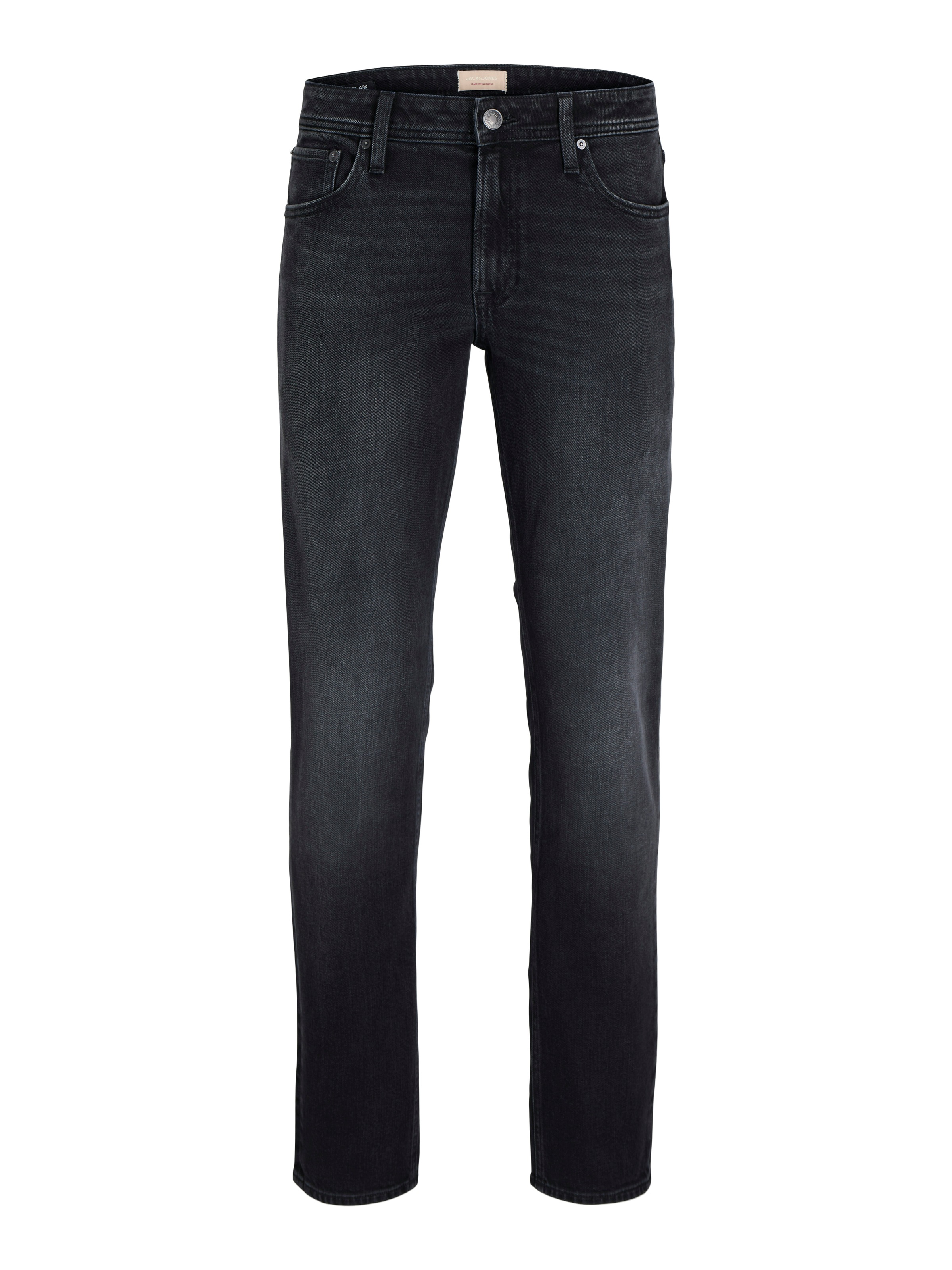 Jack & Jones Jeans coupe régulière »JJICLARK im Used-Look, Stretchkomfort und niedrige Leibhöhe« Baumwolle, regular fit