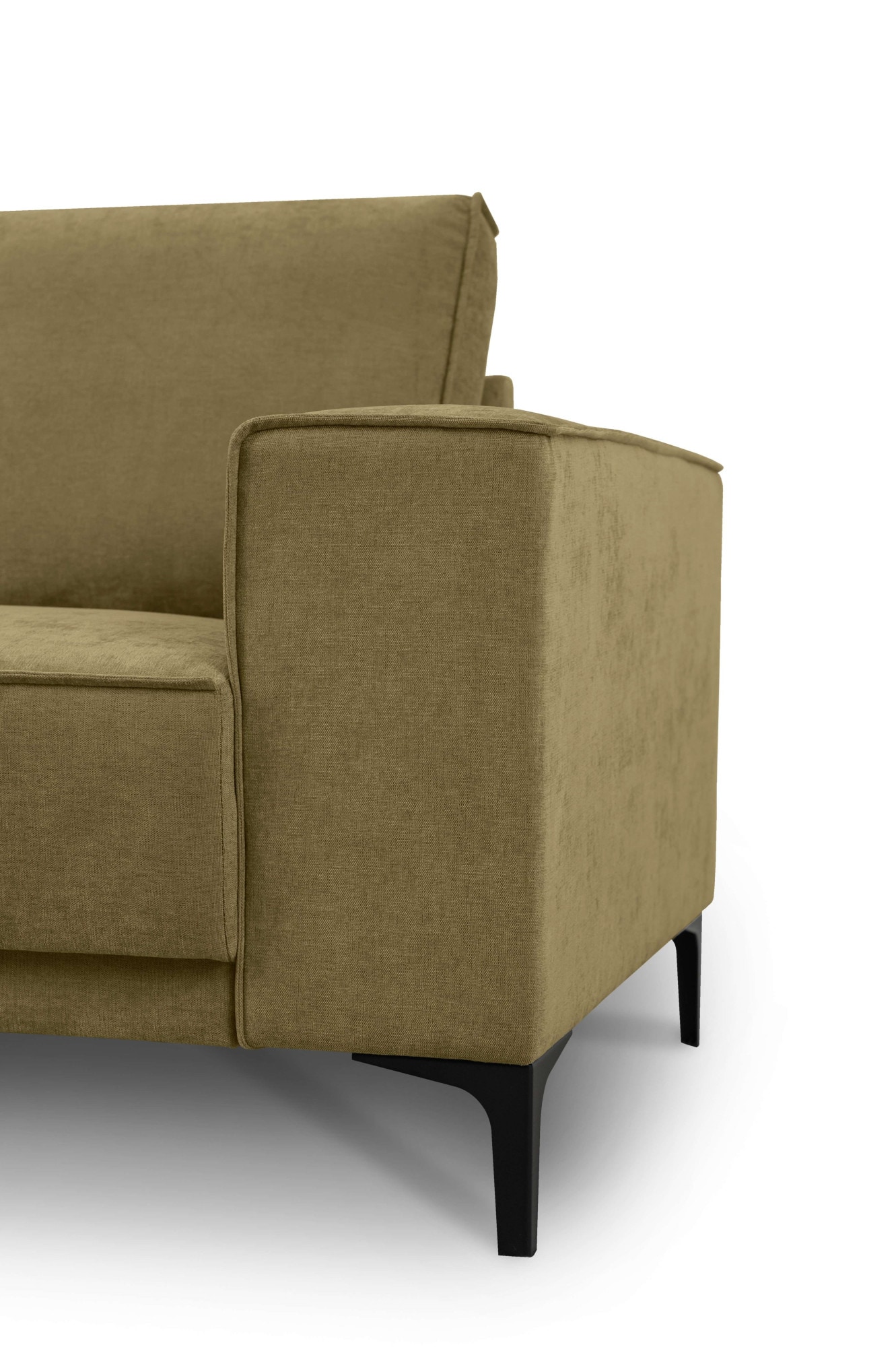 GOODproduct Wohnlandschaft »OLAND U-Form, XXL, B: 342 cm, Skandi-Design« Skandi-Design in Struktur, Flachgewebe, Luxus-Microfaser, Boucle