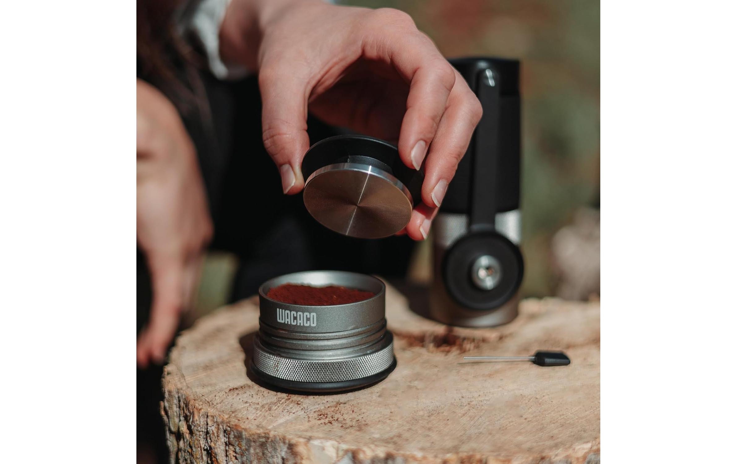 Wacaco Machine à café de voyage »Picopresso Nespresso Kapseln« Material: Aluminium, Edelstahl