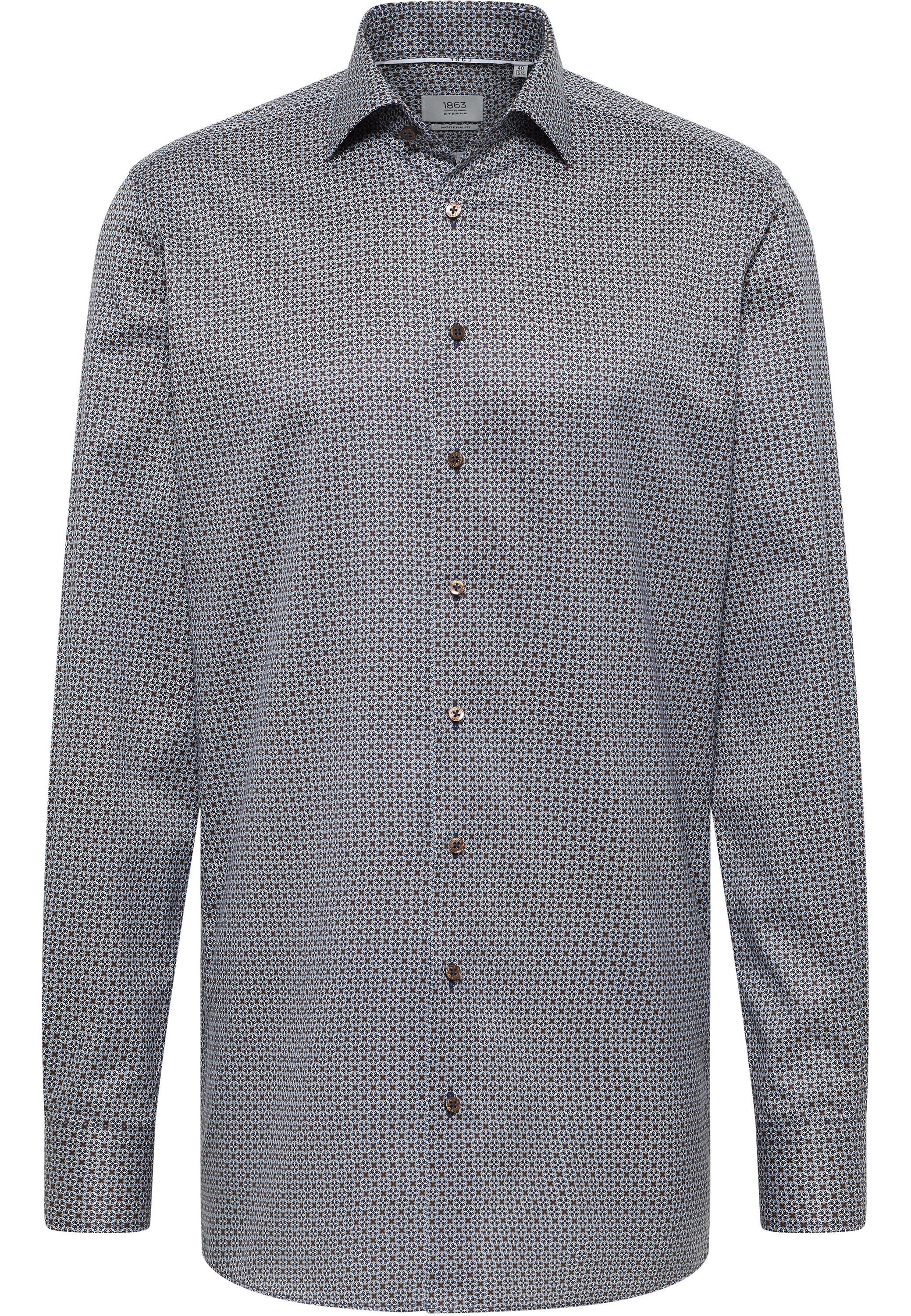 Eterna Langarmhemd »MODERN FIT« NON IRON (bügelfrei)