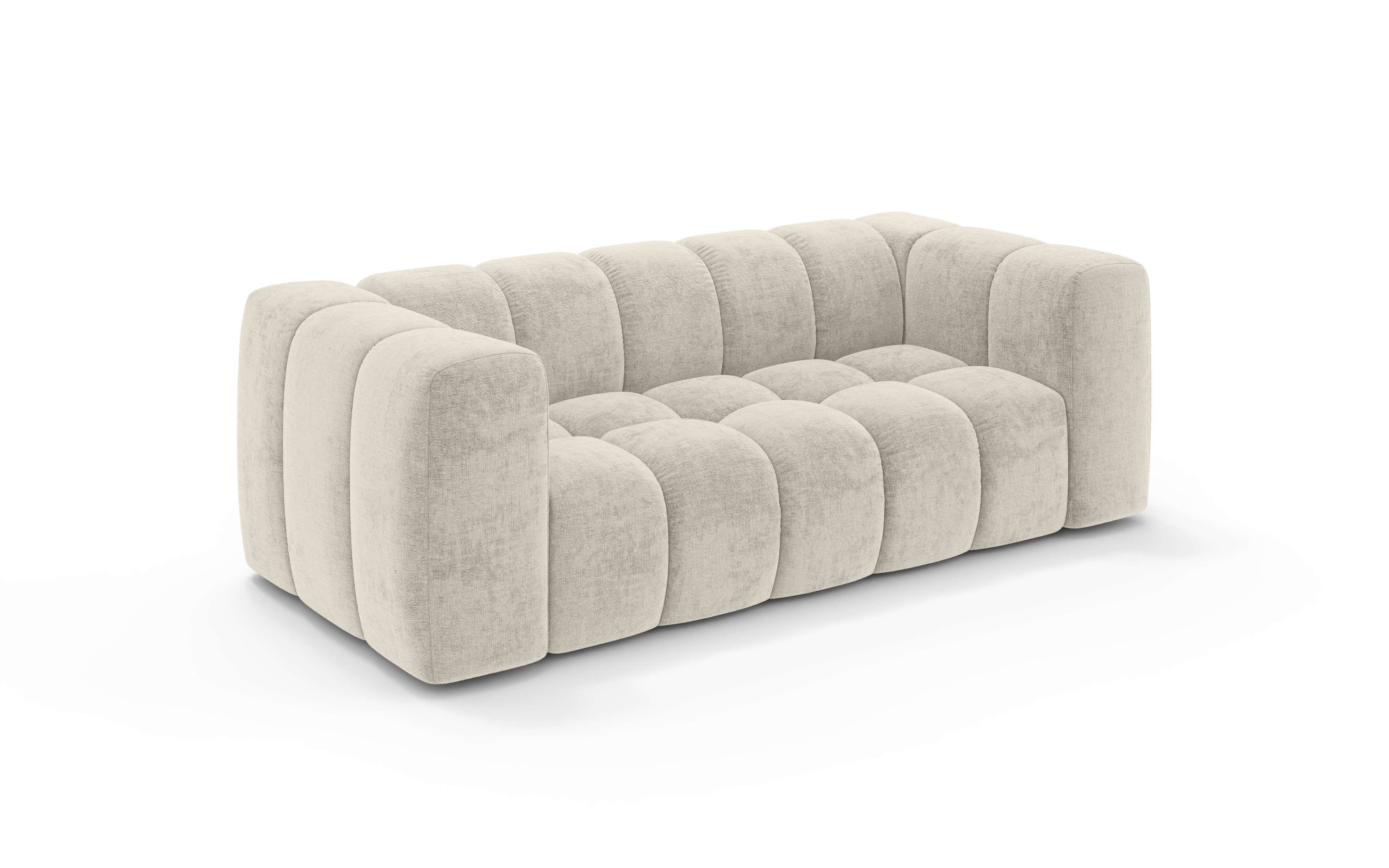 homsy by Ana Johnson 3-Sitzer »»L« BOUBELLE Design-Sofa, Bubble-Optik, Breite 217 cm« hoher Sitzkomfort dank Wellenunterfederung, L Sitztiefe 63 cm