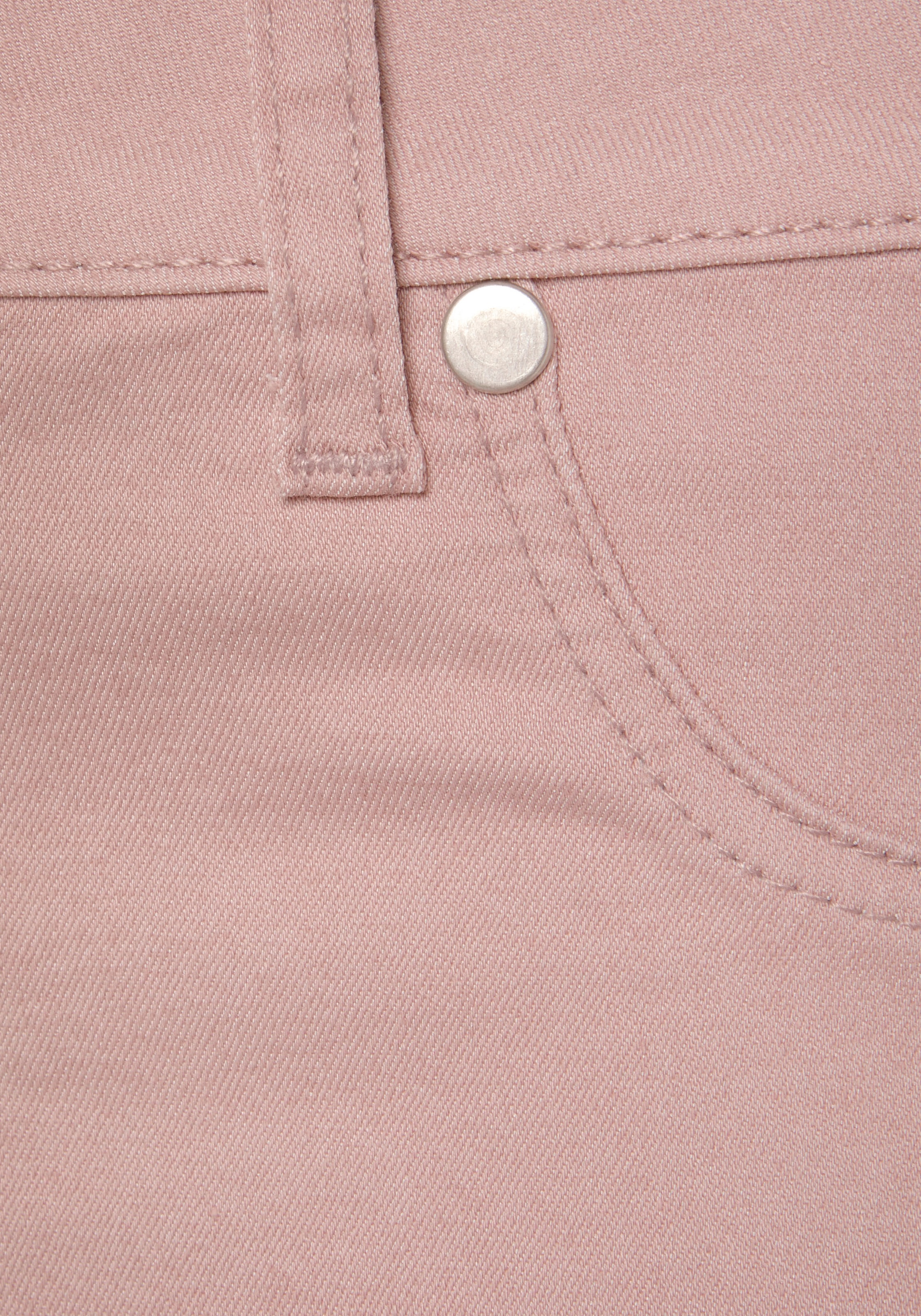LASCANA Jegging 7/8 »aus weichem Stretch-Denim«  in Skinny-Form, Stretch-Denim, Basic, Sommerhose