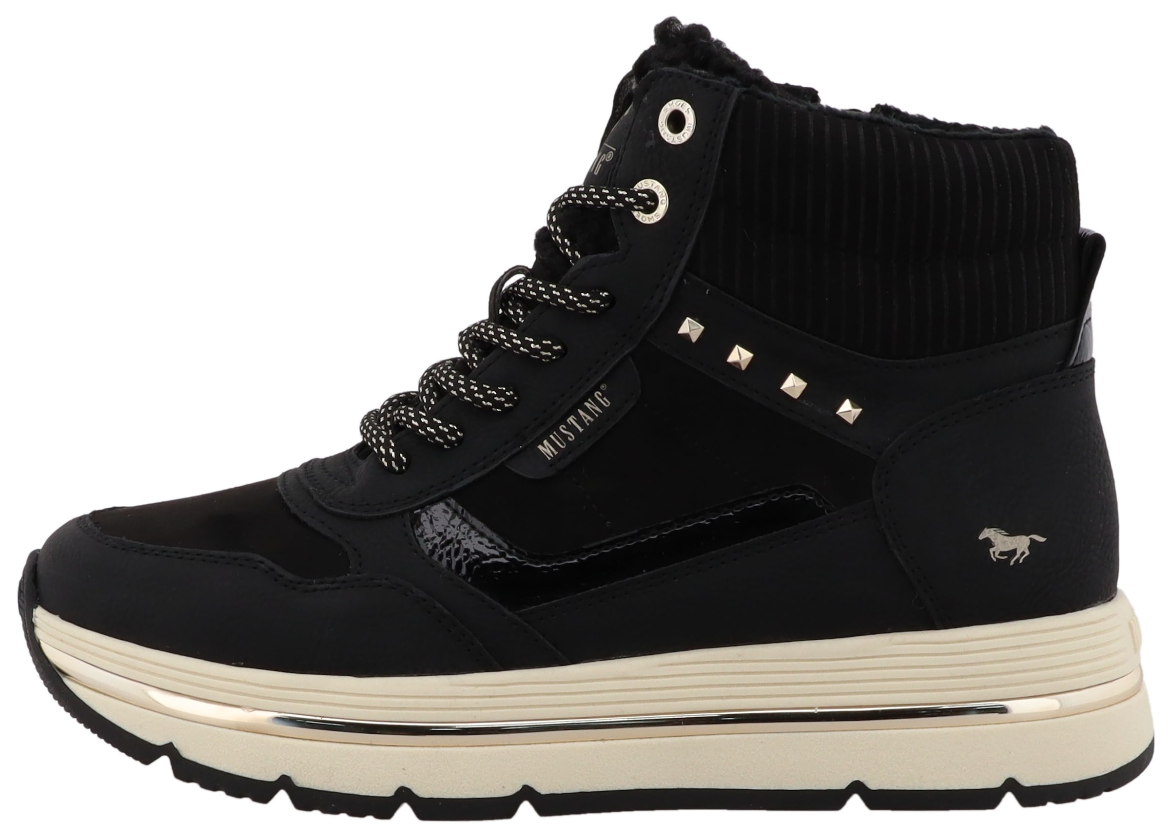 Mustang Shoes Bottes d'hiver »Noelle«  sneakers à plateforme, bottes d'hiver avec doublure chaude