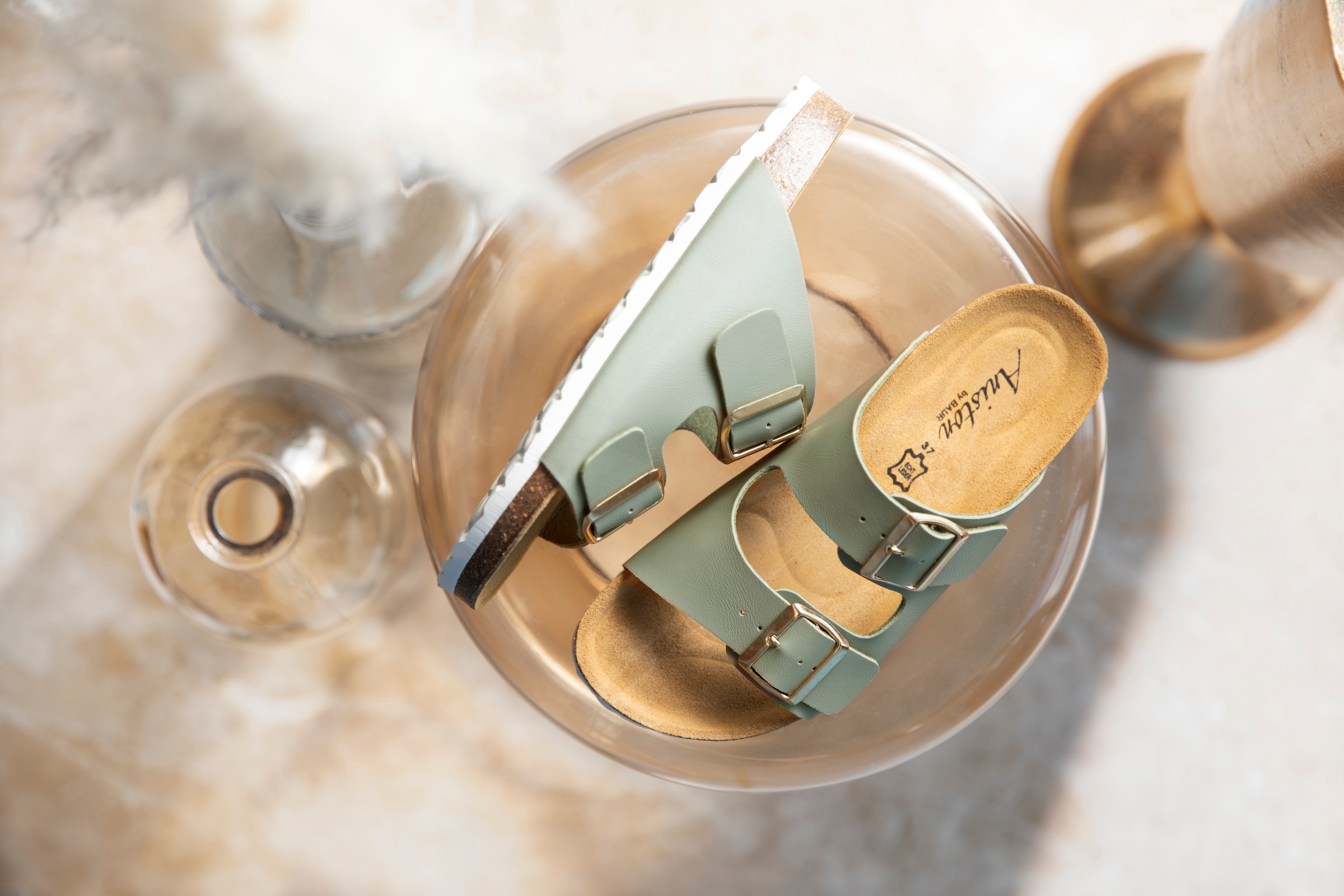 Aniston SHOES Pantolette  , Sommerschuh, Hausschuh, Strandschuh, Fussbett - NEUE KOLLEKTION