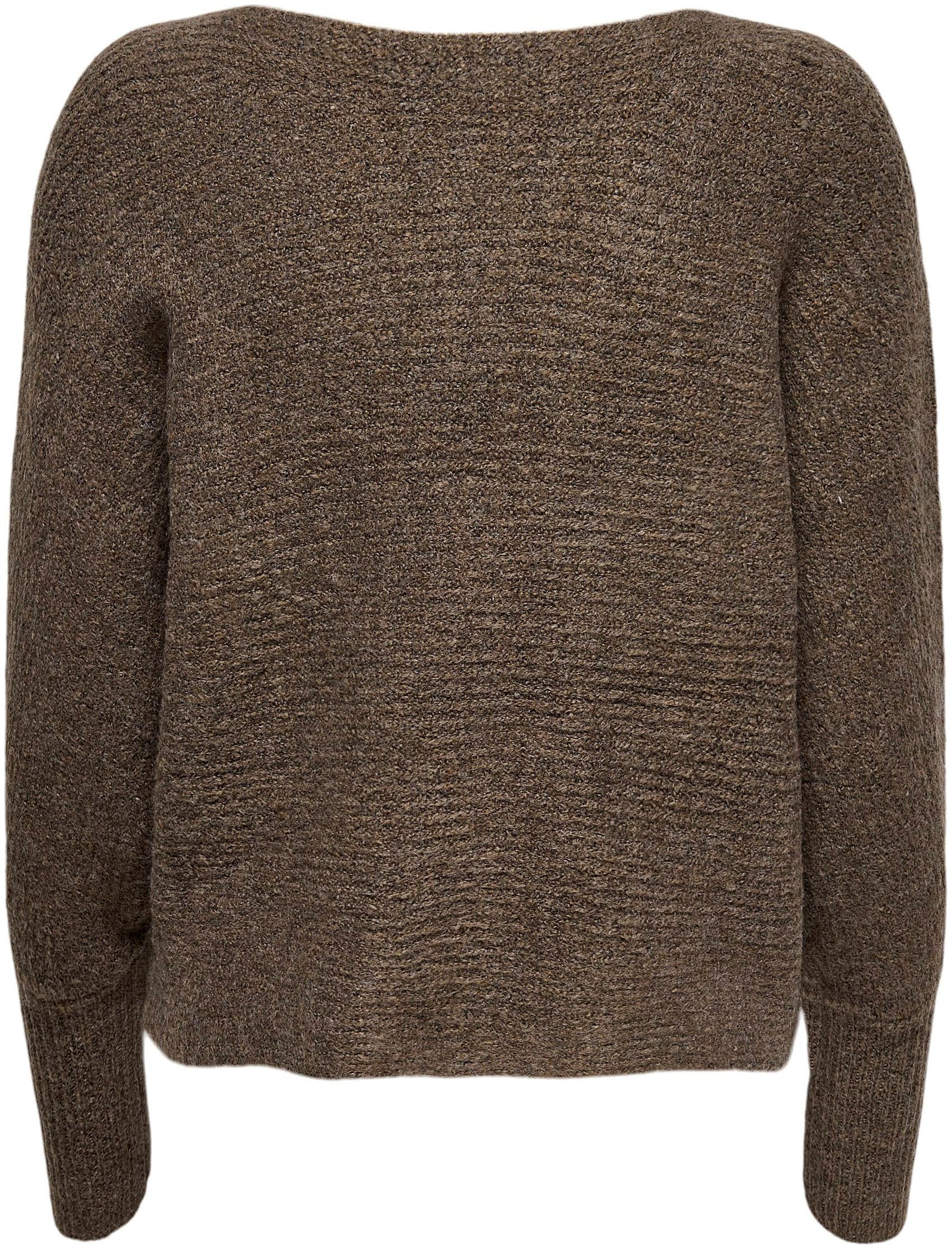 ONLY Pull en tricot »ONLDANIELLA L/S PULLOVER KNT NOOS« Materialmix, regular fit