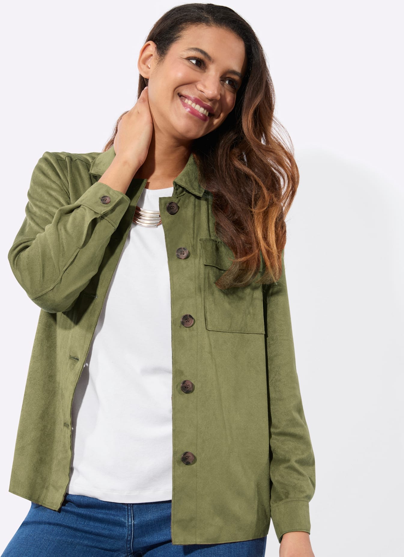 Casual Looks Blazer en similicuir »Lederimitat-Blazer«