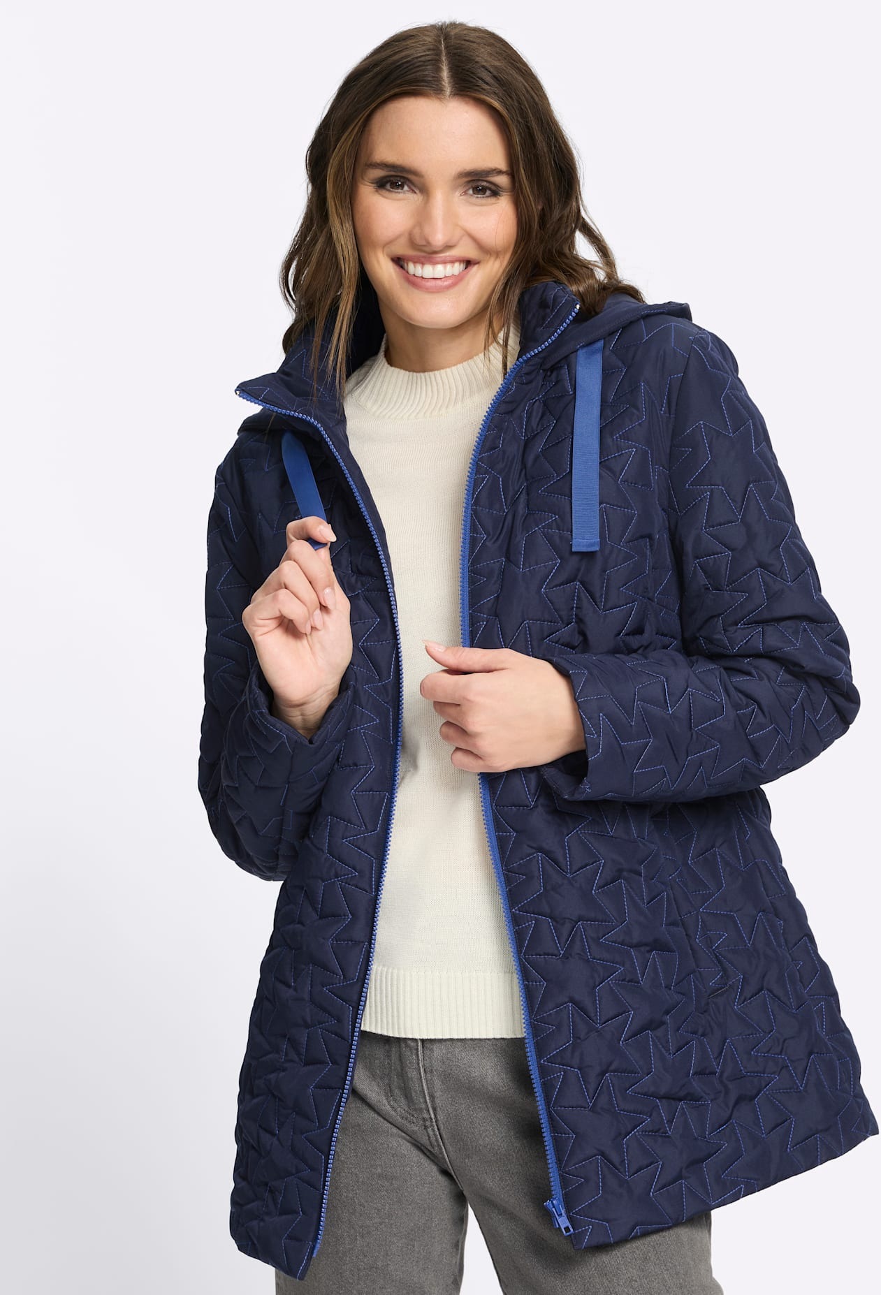Classic Basics Veste matelassée mit Kapuze