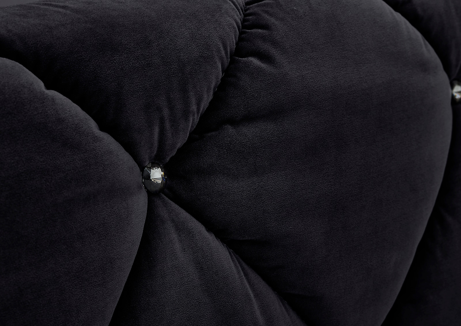 Jockenhöfer Gruppe Boxspringbett »Bella erhältlich in 140 & 180cm Breite« mit Kaltschaum-Topper und Rauchglas-Steinen