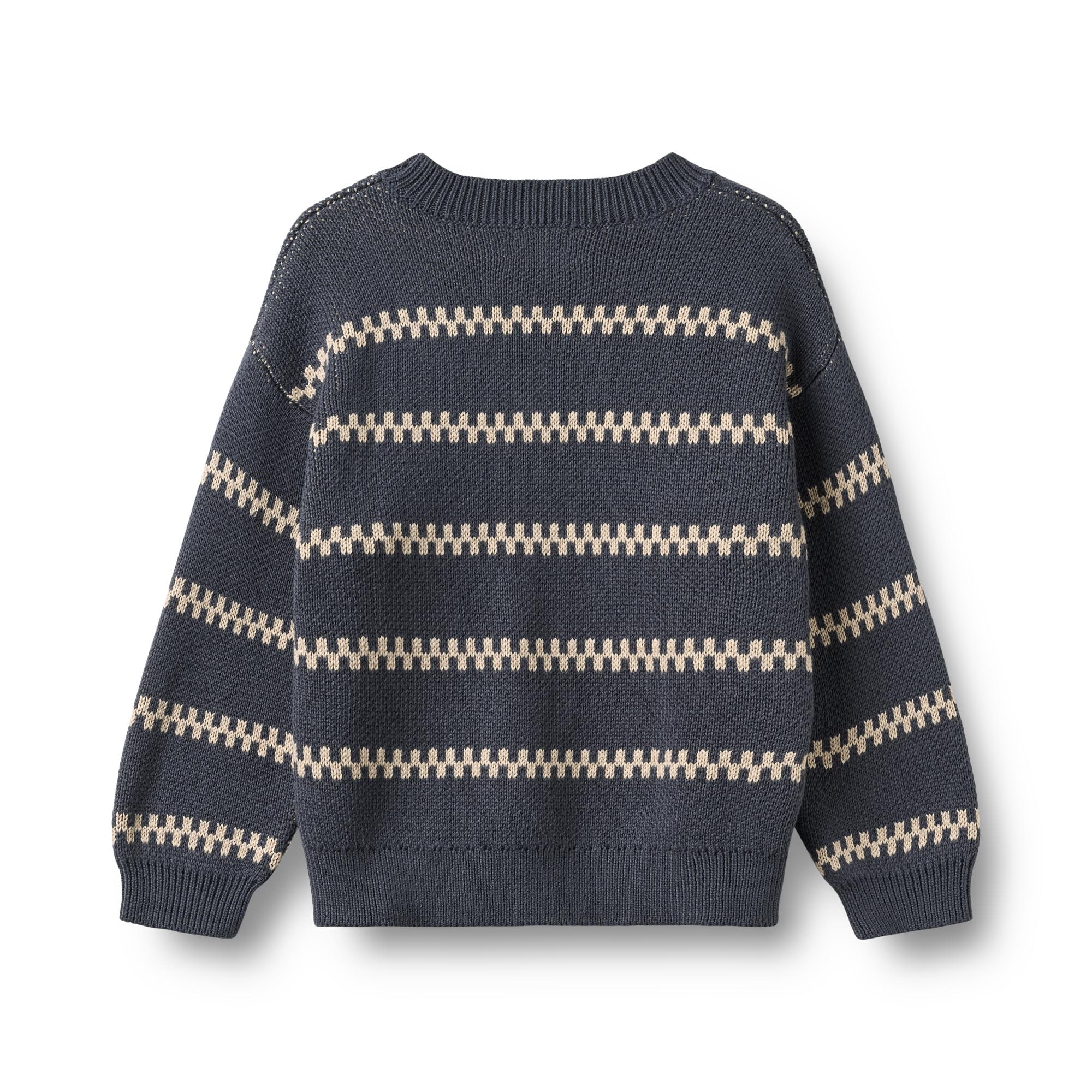 WHEAT Strickpullover »Jacquard Pullover Harlow« Baumwolle