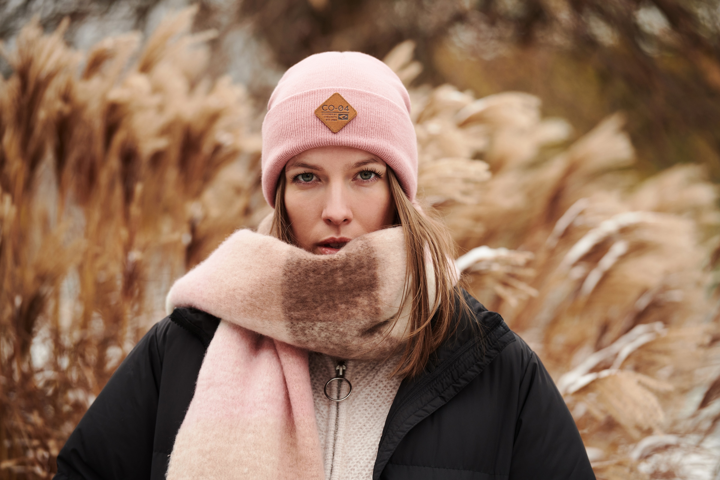 chillouts Beanie »Nicki Hat« mit stilvollem Logo-Emblem