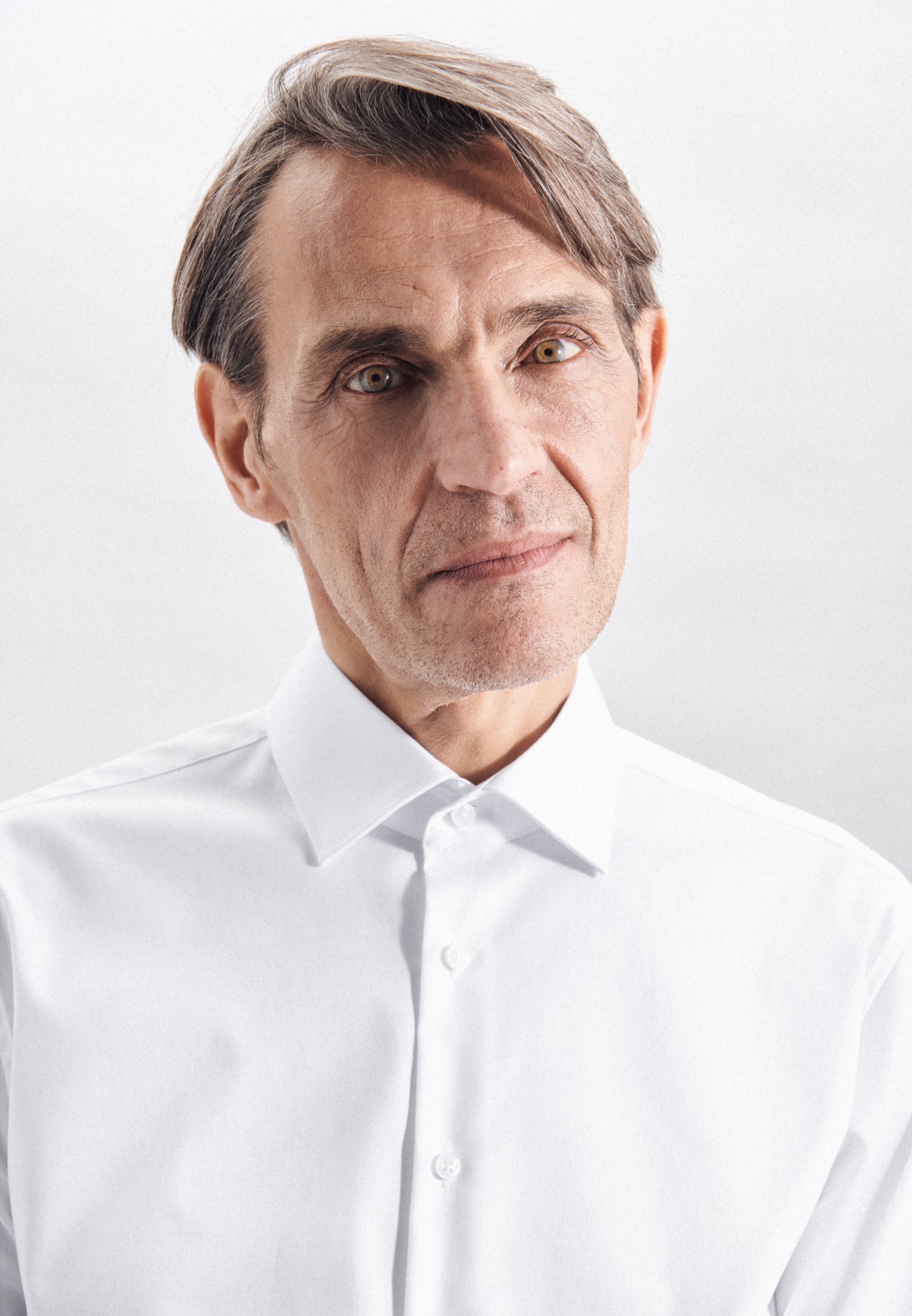 seidensticker Chemise d'affaires »Shaped« Shaped Langarm Kentkragen Uni