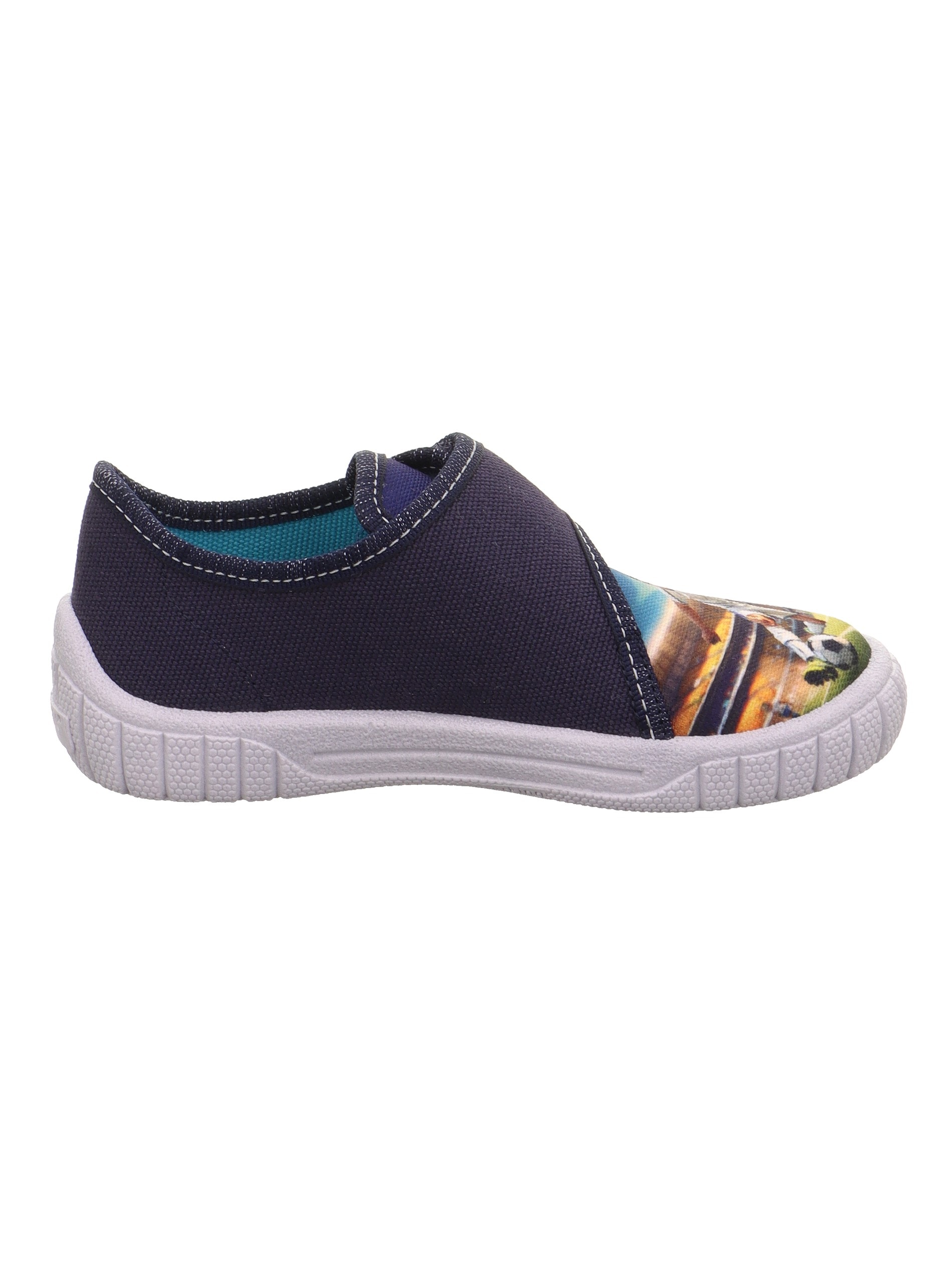 Superfit Chausson »BILL, WMS: mittel«  Chaussure à scratch avec motif cool, gabarit de taille à télécharger