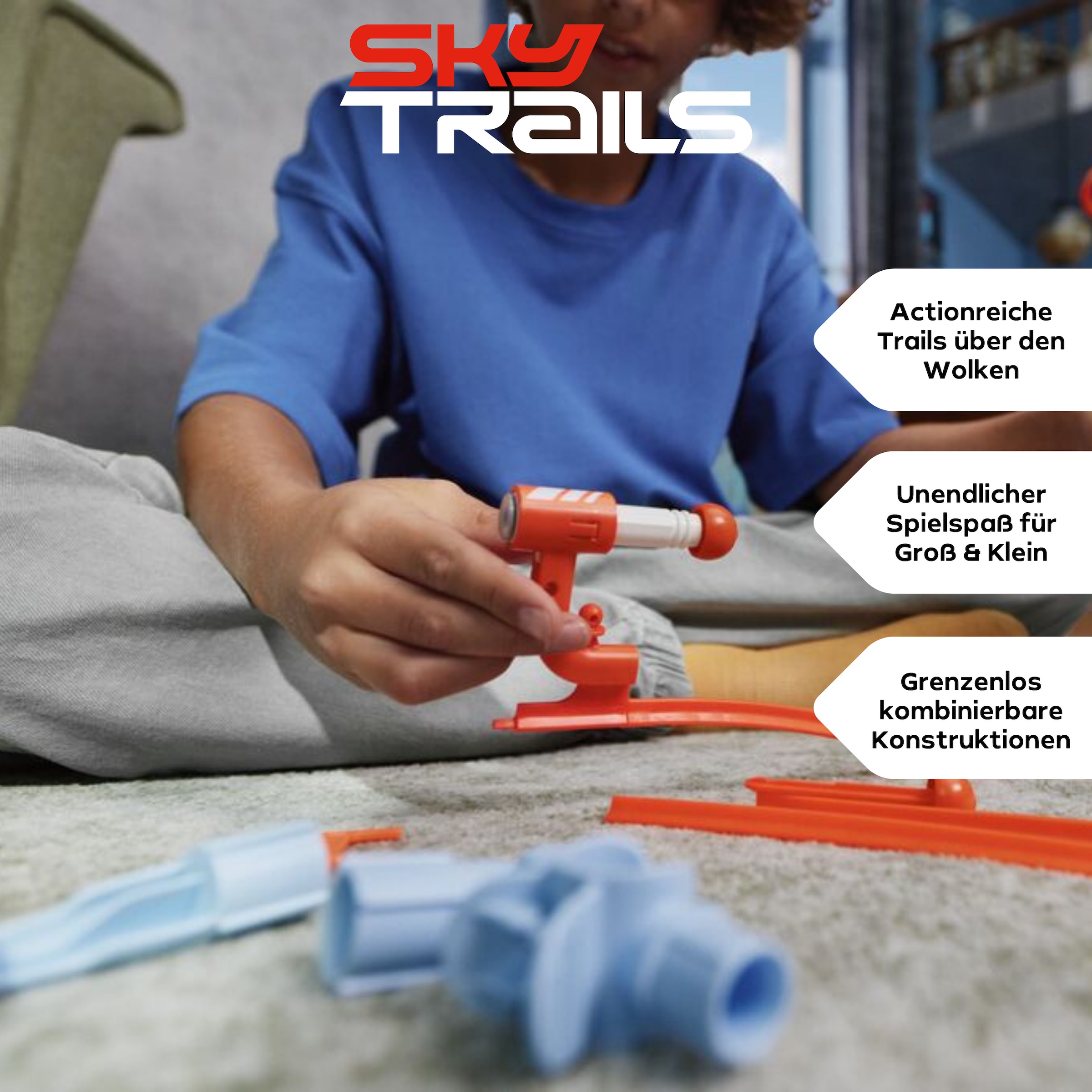 Playmobil® Jeu de construction »Track Blaster a1 (71973), Sky Trails« Made in Europe