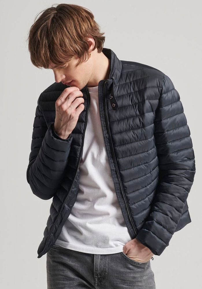 Superdry Steppjacke »LIGHTWEIGHT SHORT PUFFER COAT«