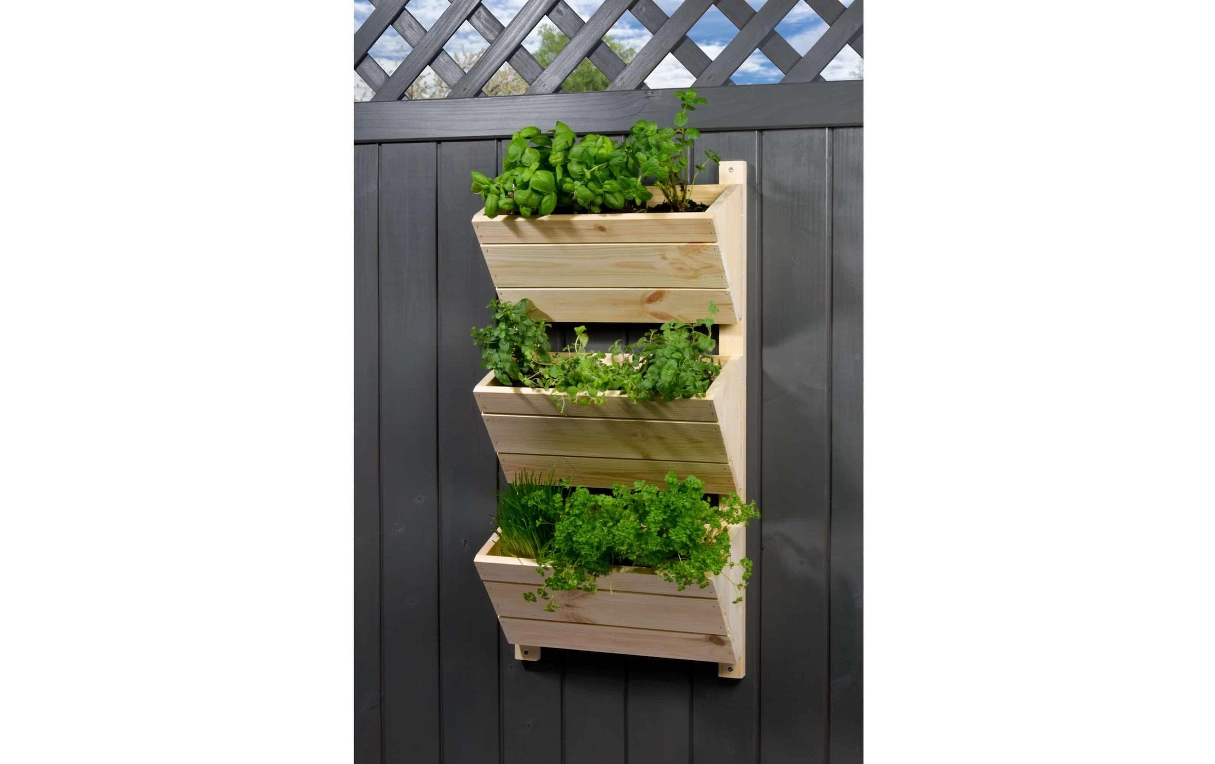 dobar Lit surélevé »mit 3 Pflanzkästen«