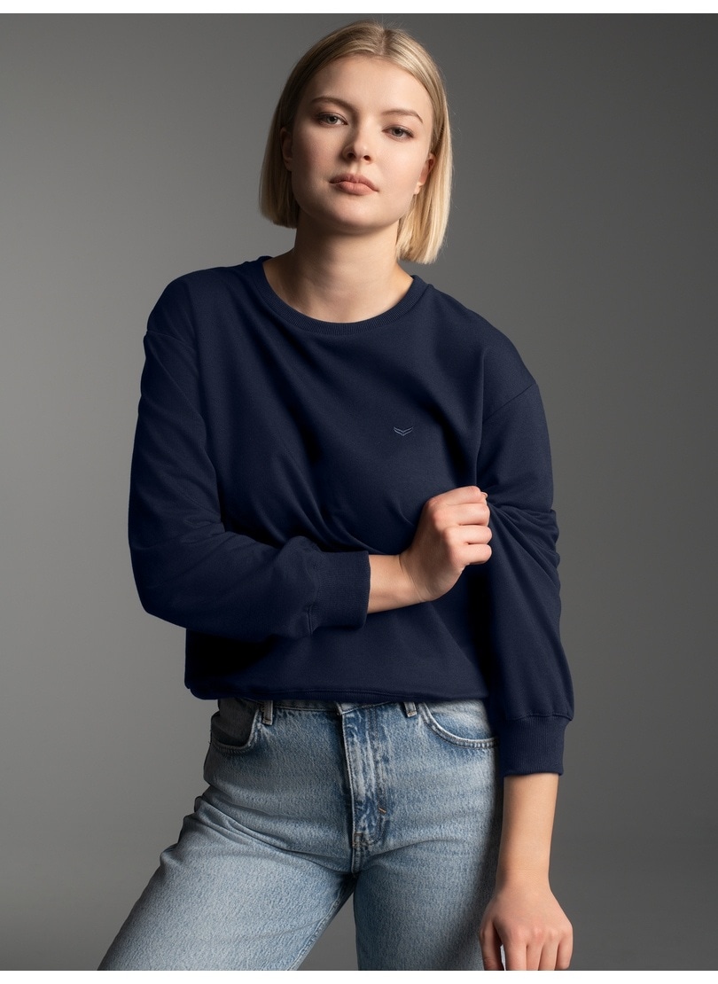 Trigema Sweatshirt »TRIGEMA Dünnes Sweatshirt«
