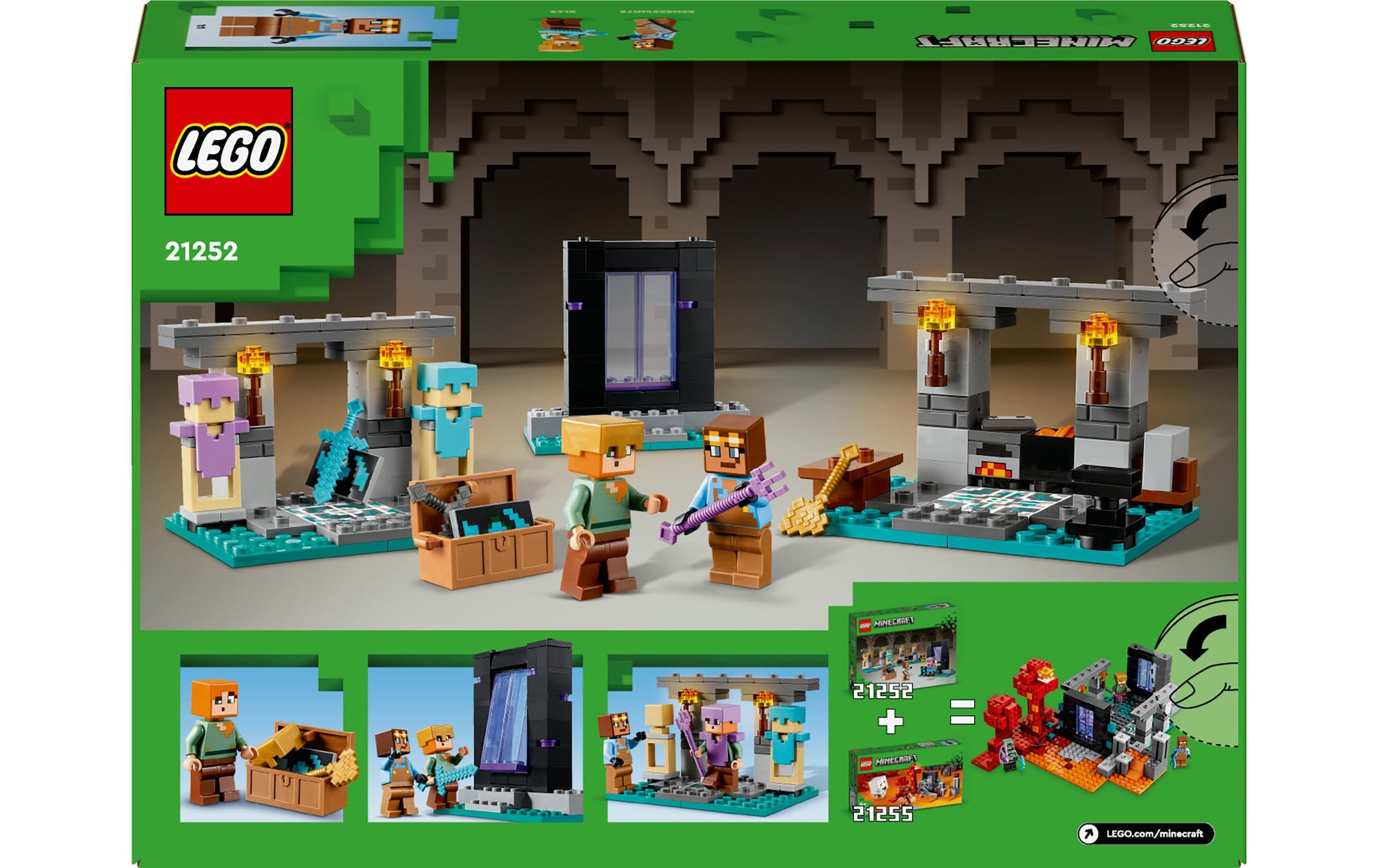 LEGO® Spielbausteine »Die Waffenkammer 21252«