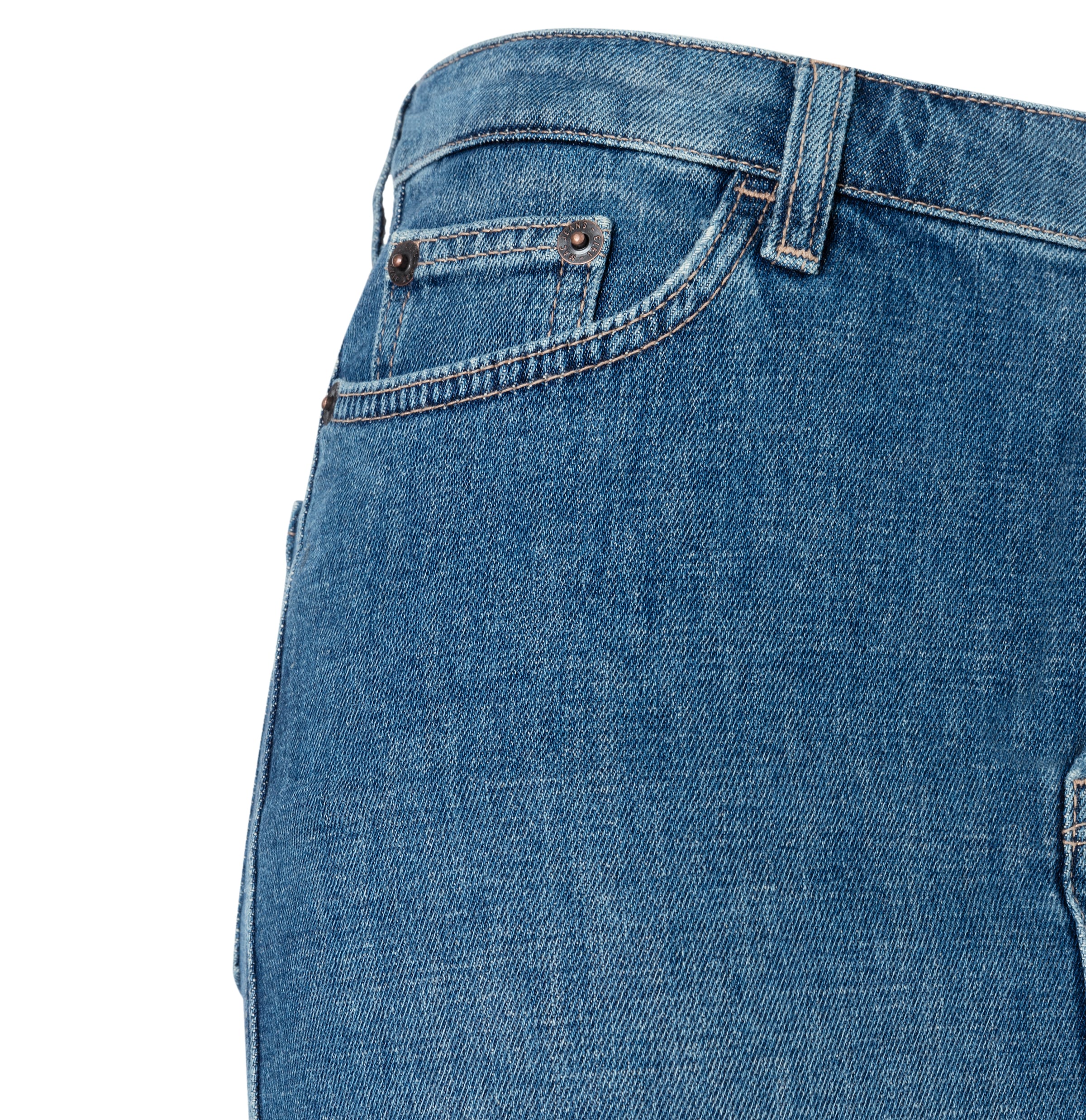 MAC Jupe midi »MIDI SKIRT fringe« im Five-Pocket Style