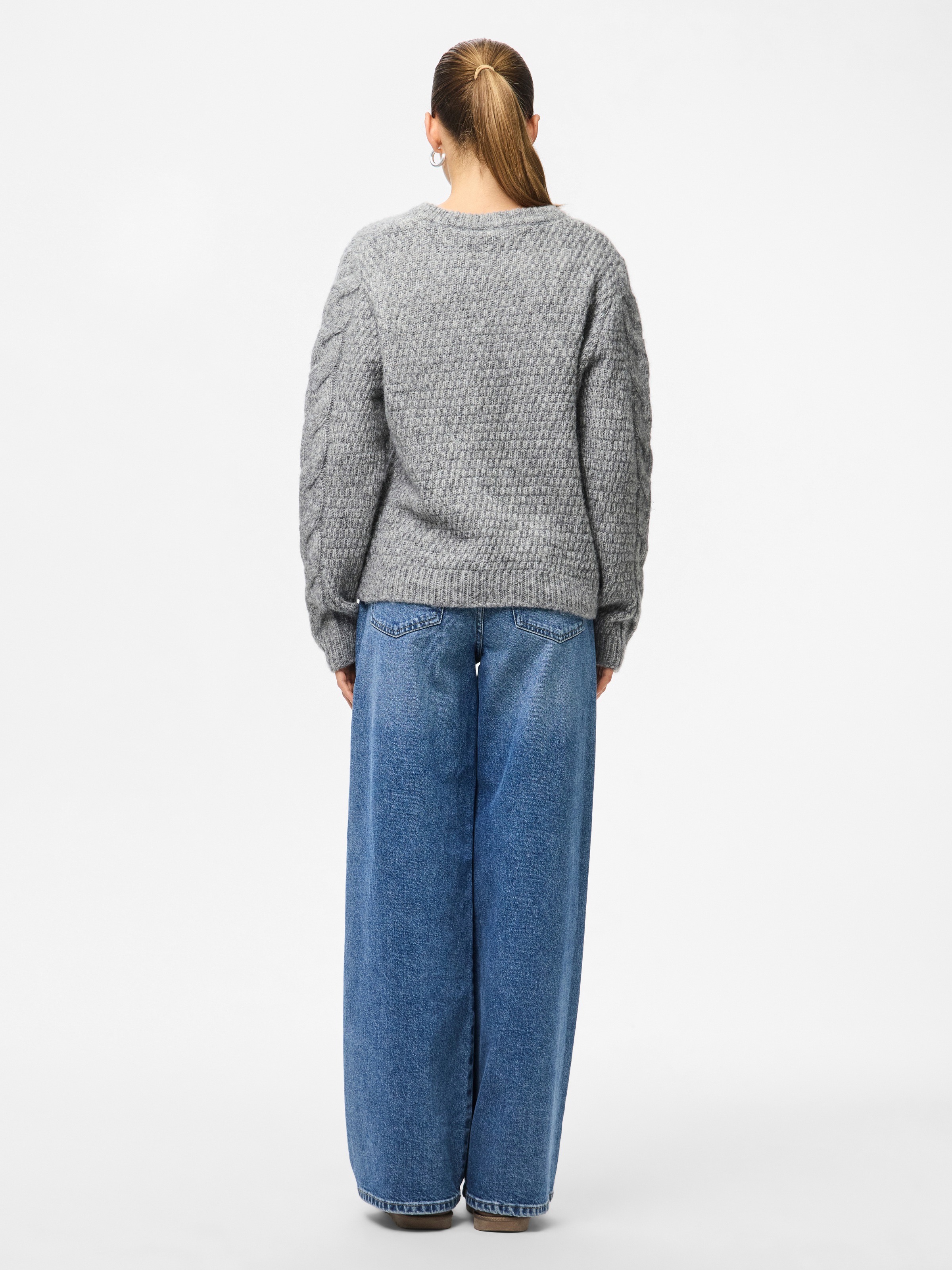 pieces Pull en tricot »PCNINA LS V-NECK KNIT NOOS BC«