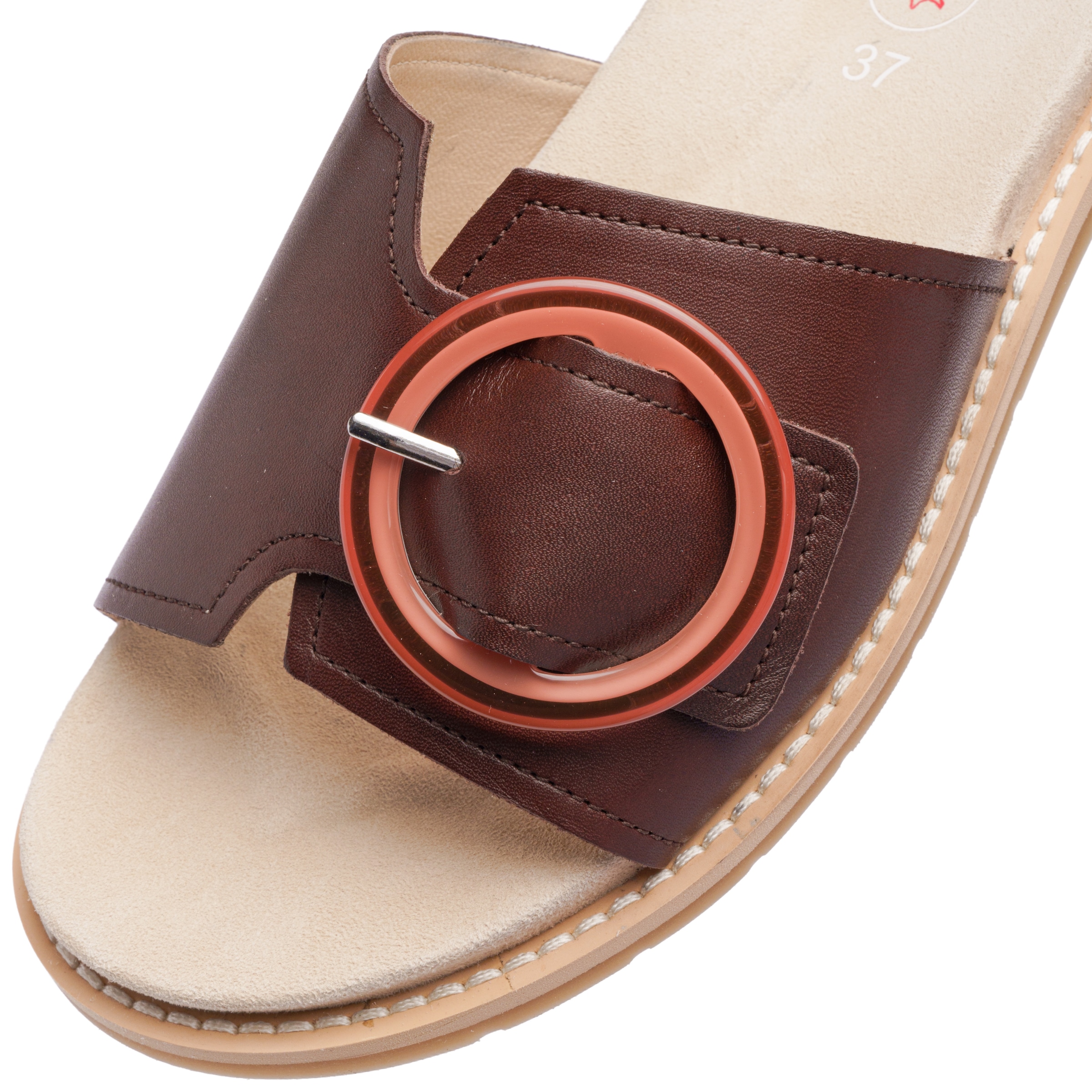 Ara Pantolette »ELBA«  Sommerschuh, Schlupfschuh mit Zierschnalle, in Weite G (= weit)
