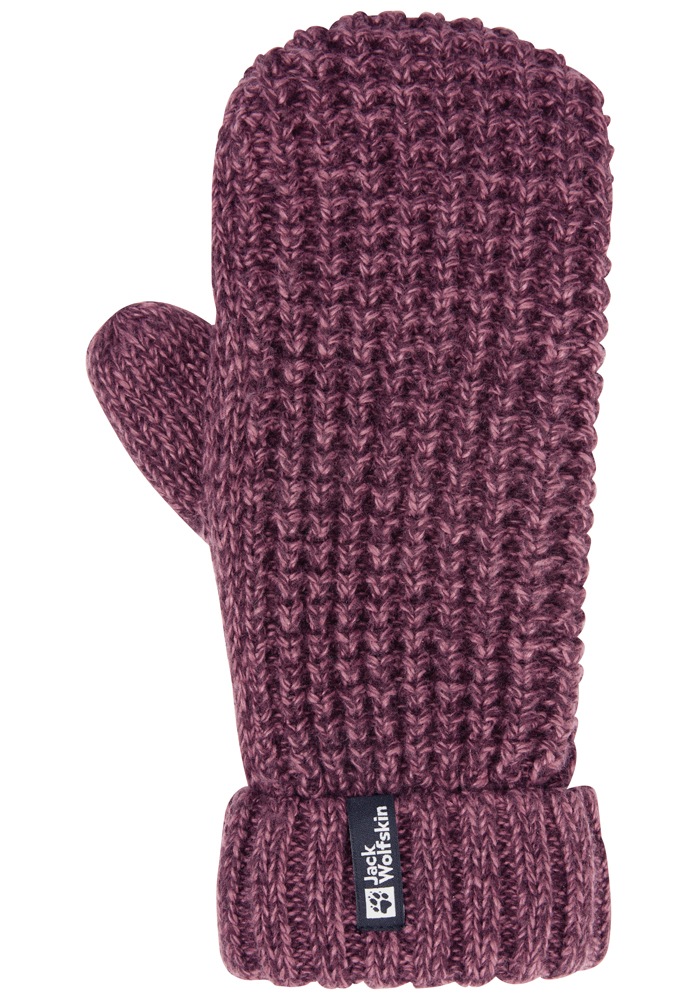 Jack Wolfskin Fäustlinge »MEDLEY KNIT MITTEN W« Strick-Fäustlinge, warm, mit Fleece-Futter