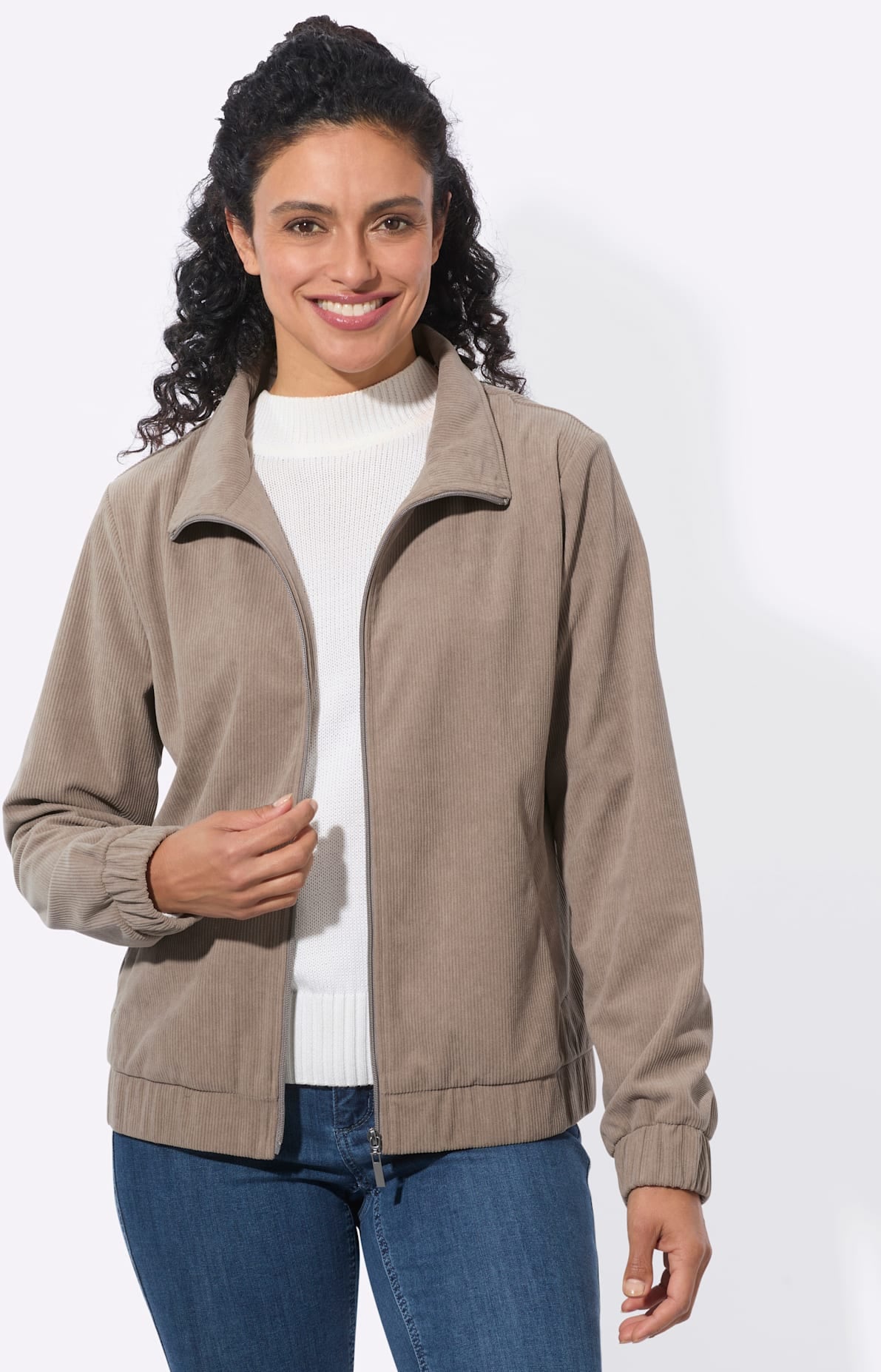 Inspirationen Veste chemise »Cord-Jacke« 1