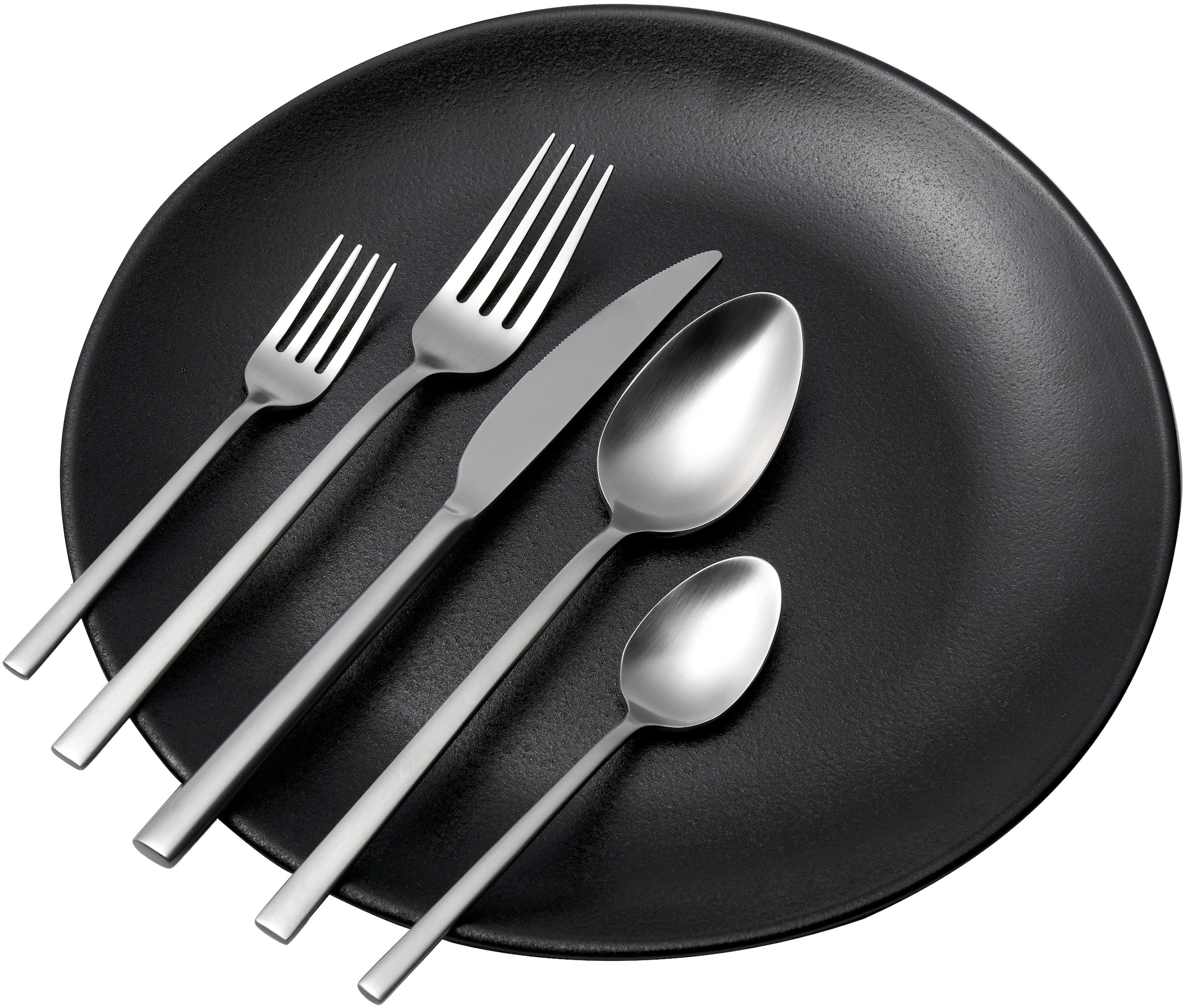 Hanseatic Set de couverts »SMART, wahlweise in glänzender oder matter Optik« leichtes und minimalistisches Design
