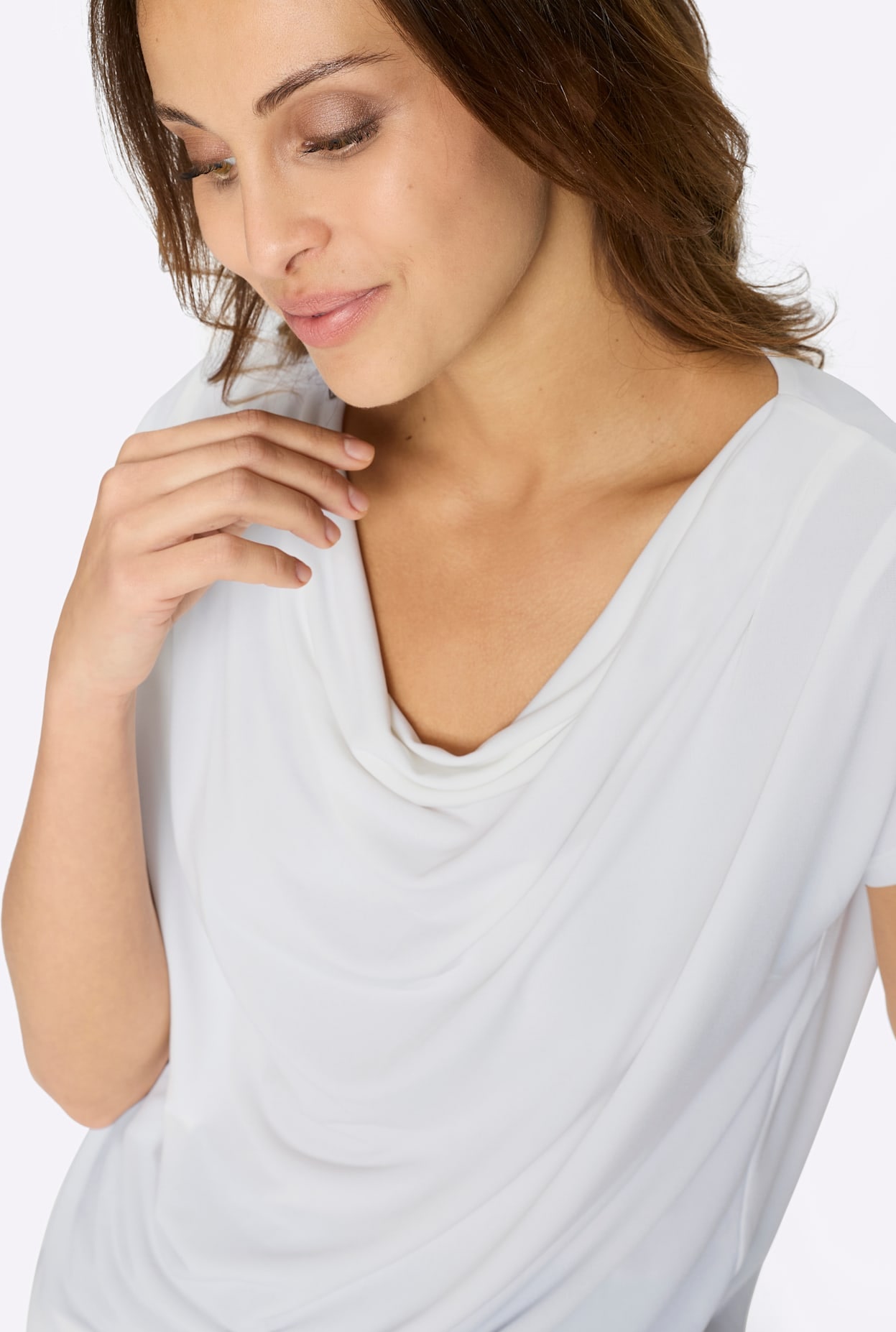Lady T-shirt cascade »Wasserfallshirt« 1 pièces