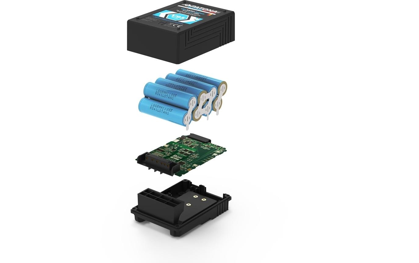   Batterie rechargeable »Patona Platinum NANO Akku für Sony DSR 600P« 6.400 mAh