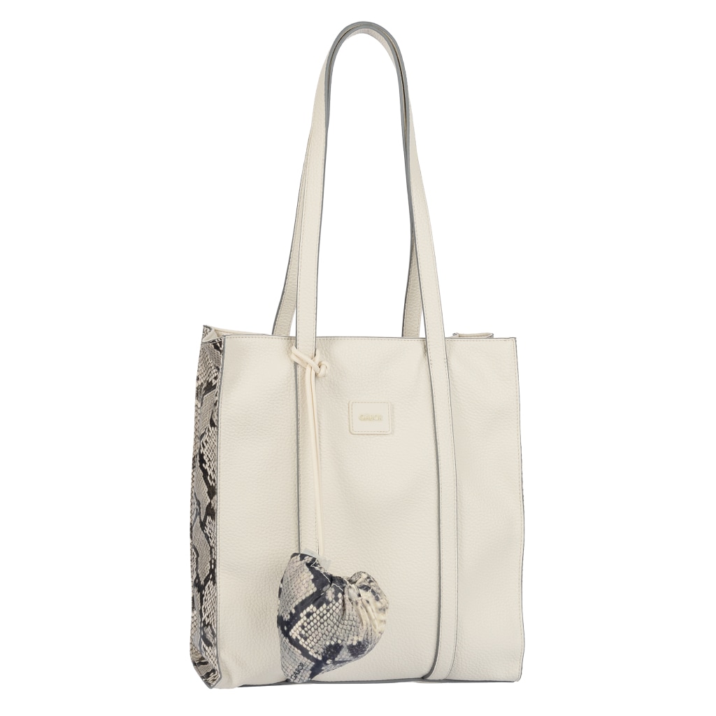 Gabor Shopper »Elfie Luxe« Sac à main pour dames avec motif léopard et pendentif pochette