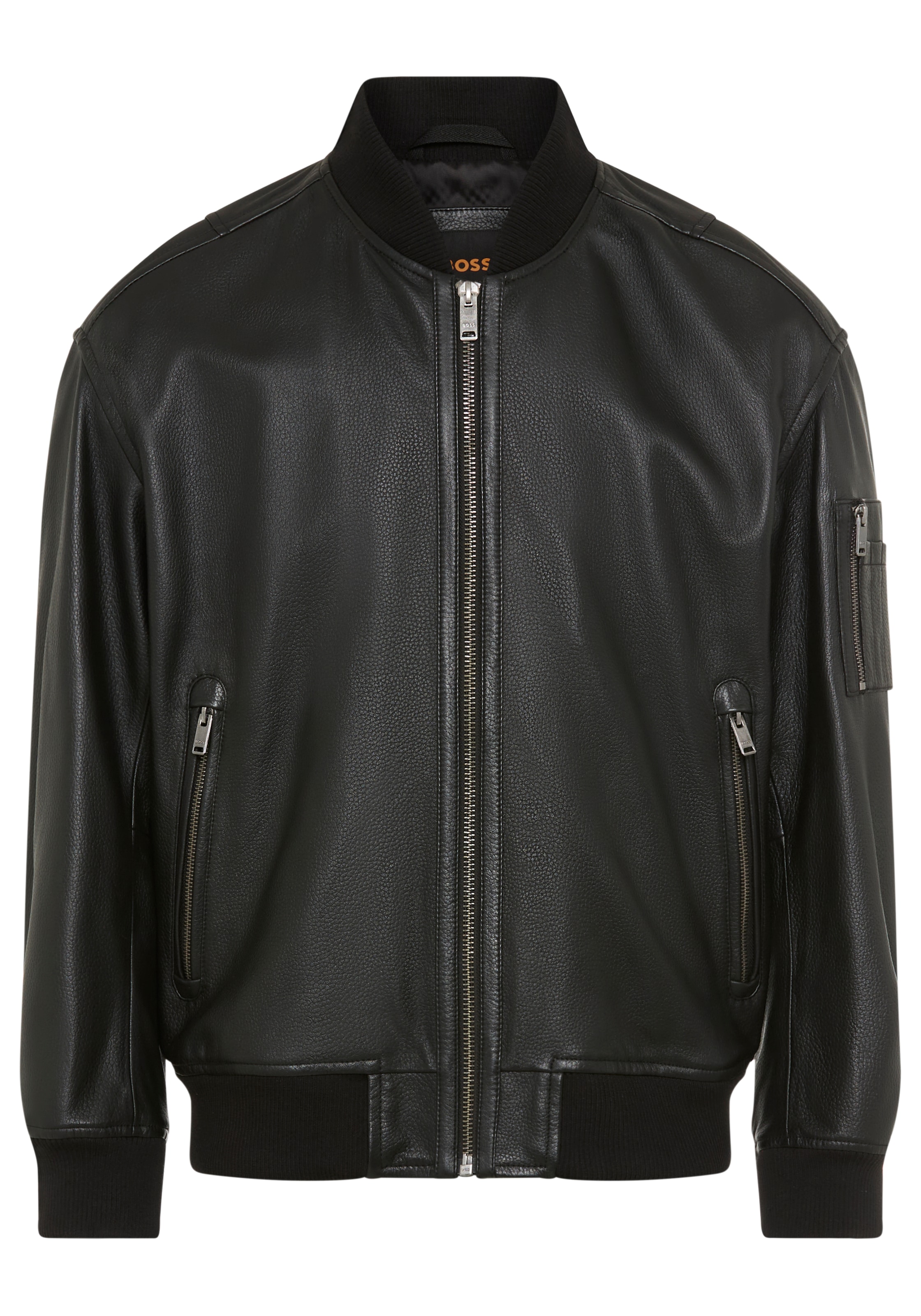 BOSS ORANGE Lederjacke »Jakri«