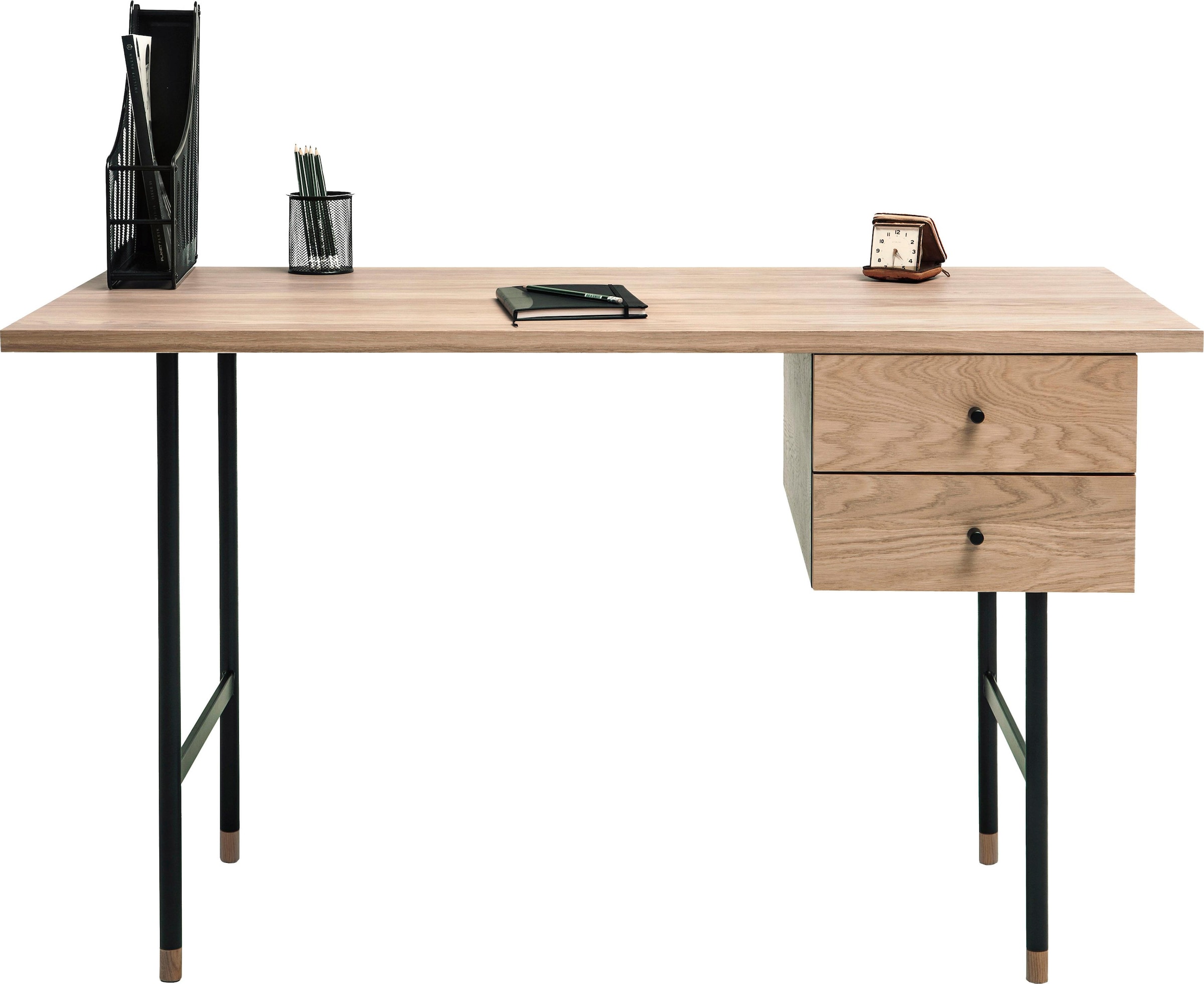 Woodman Bureau »Jugend« Schubladen mit Soft-Close-Funktion, Beine aus Metall, FSC®
