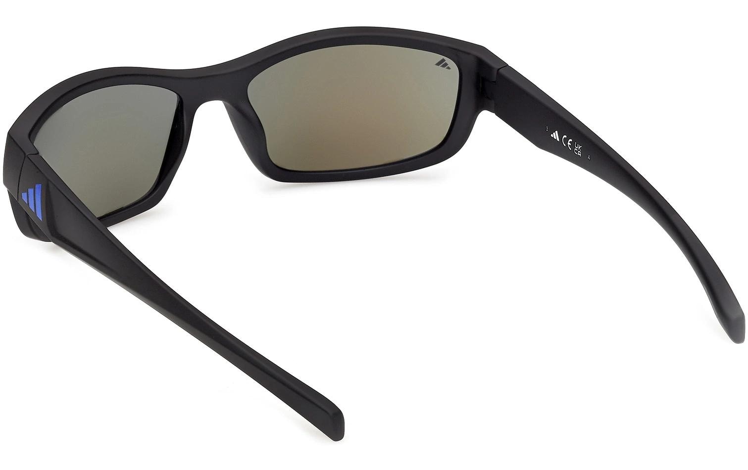 adidas Performance Sportbrille »ES0005 Matte Black, Blue Mirror« UV Schutz