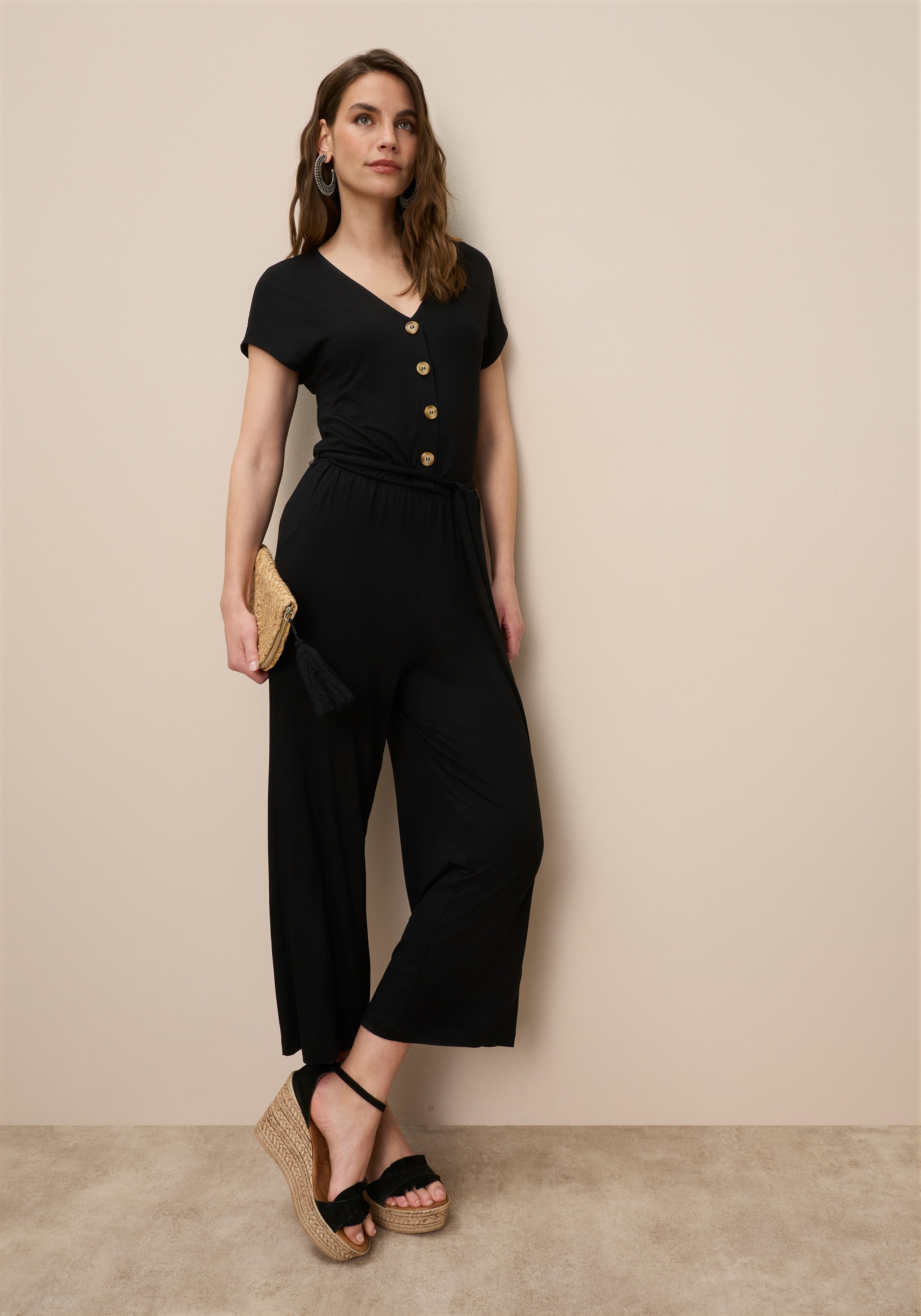 Tamaris Culotte-Overall mit Knopfleiste