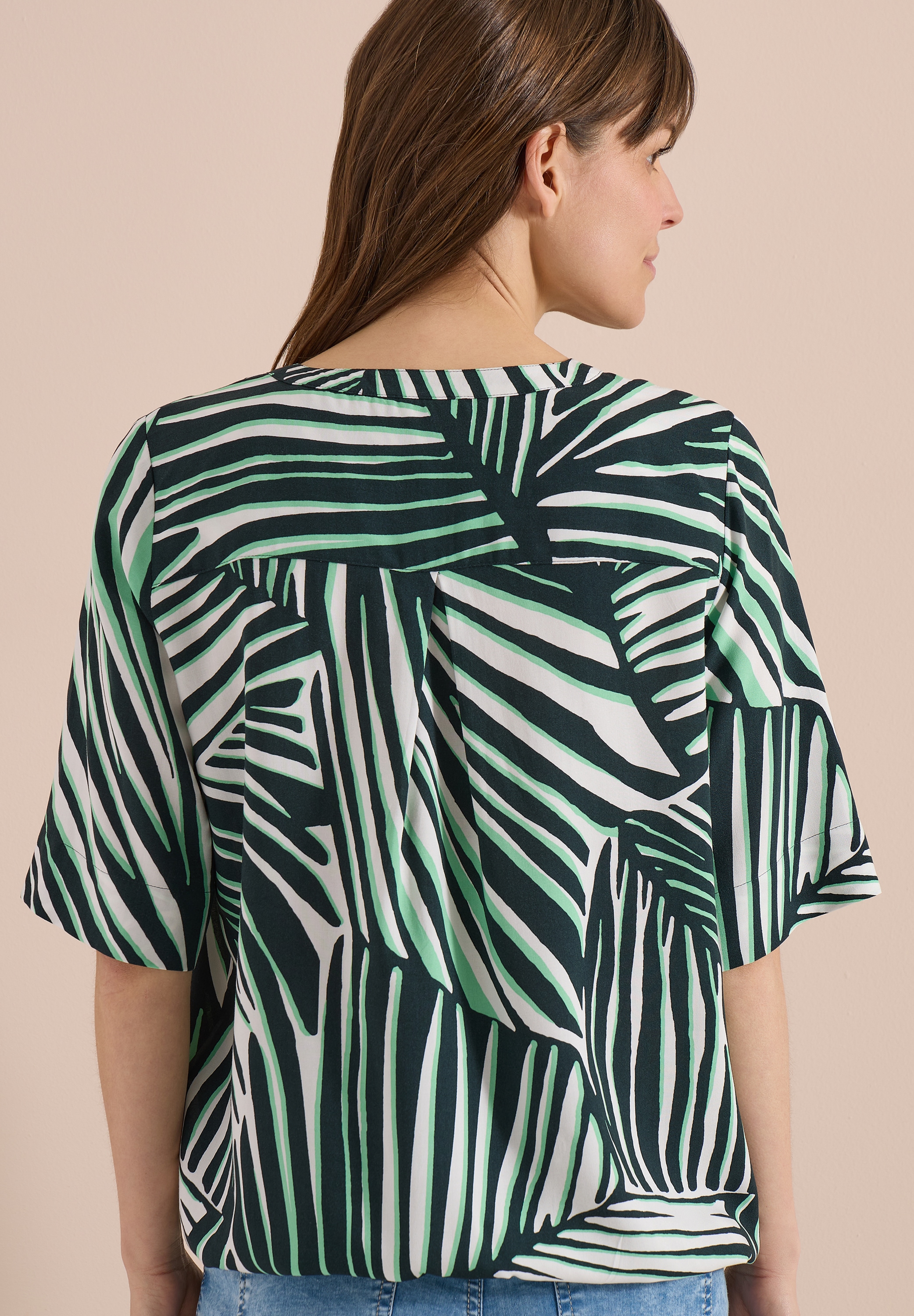 Cecil Blouse à pression Blouse d'été avec motif graphique / style tunique