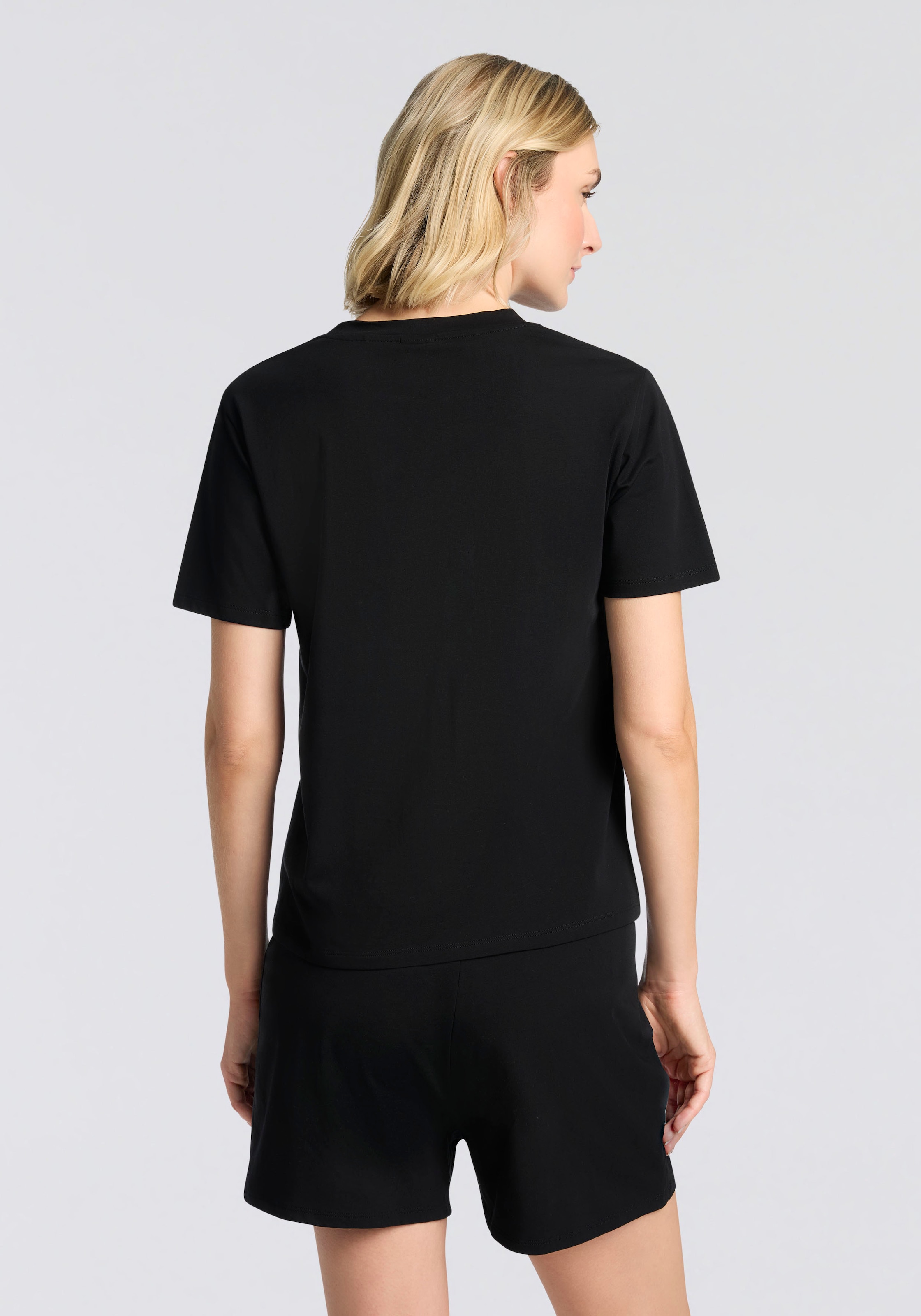 HUGO Underwear T-Shirt mit rundem Ausschnitt, regular fit, toniges Markenlogo