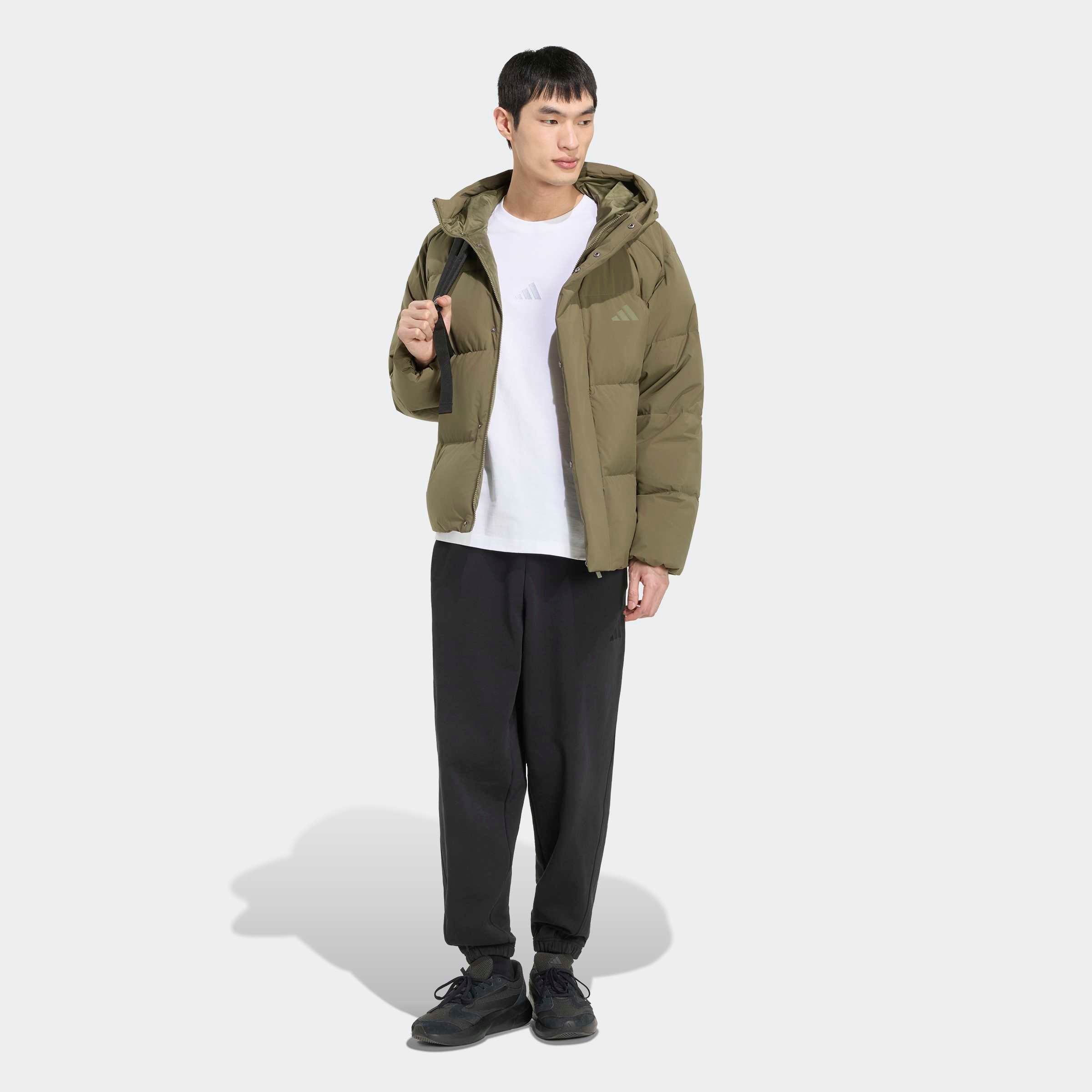 adidas Sportswear Veste d'extérieur »HELIONIC PUFFER KAPUZE«