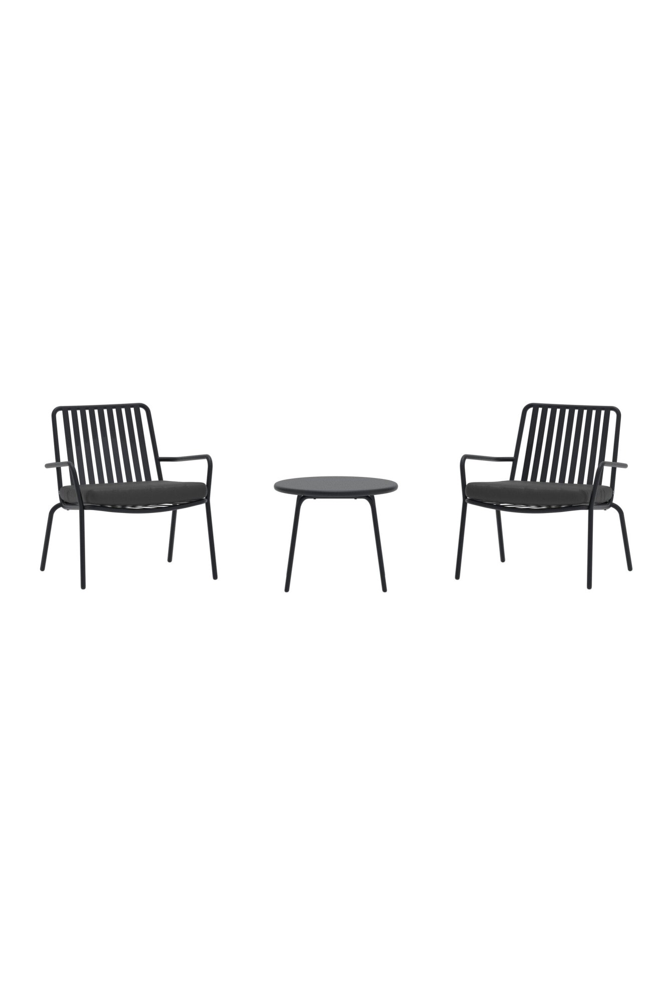 Venture Home Gartenlounge-Set »Mykonos, grosszügiges Outdoor-Set für hohen Sitzkomfort« 3 tlg. Loungemöbel mit Stoffbezug, angenehm, weich