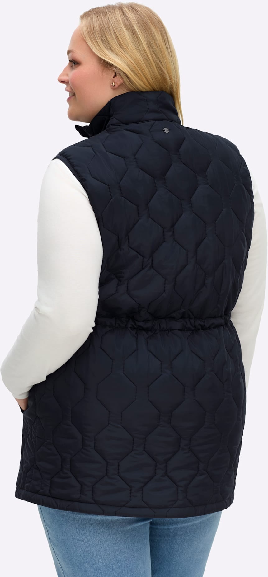 Sheego Gilet matelassé