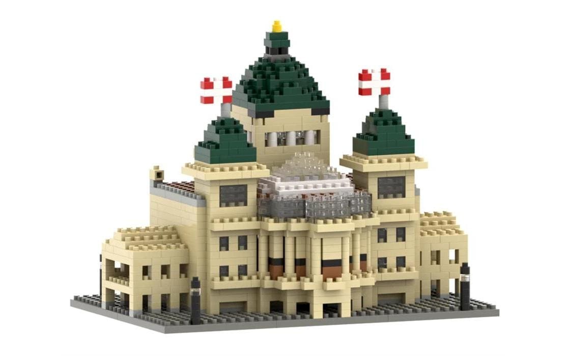 Brixies Spielbausteine »Bundeshaus Schweiz aus 957 Bausteinen«