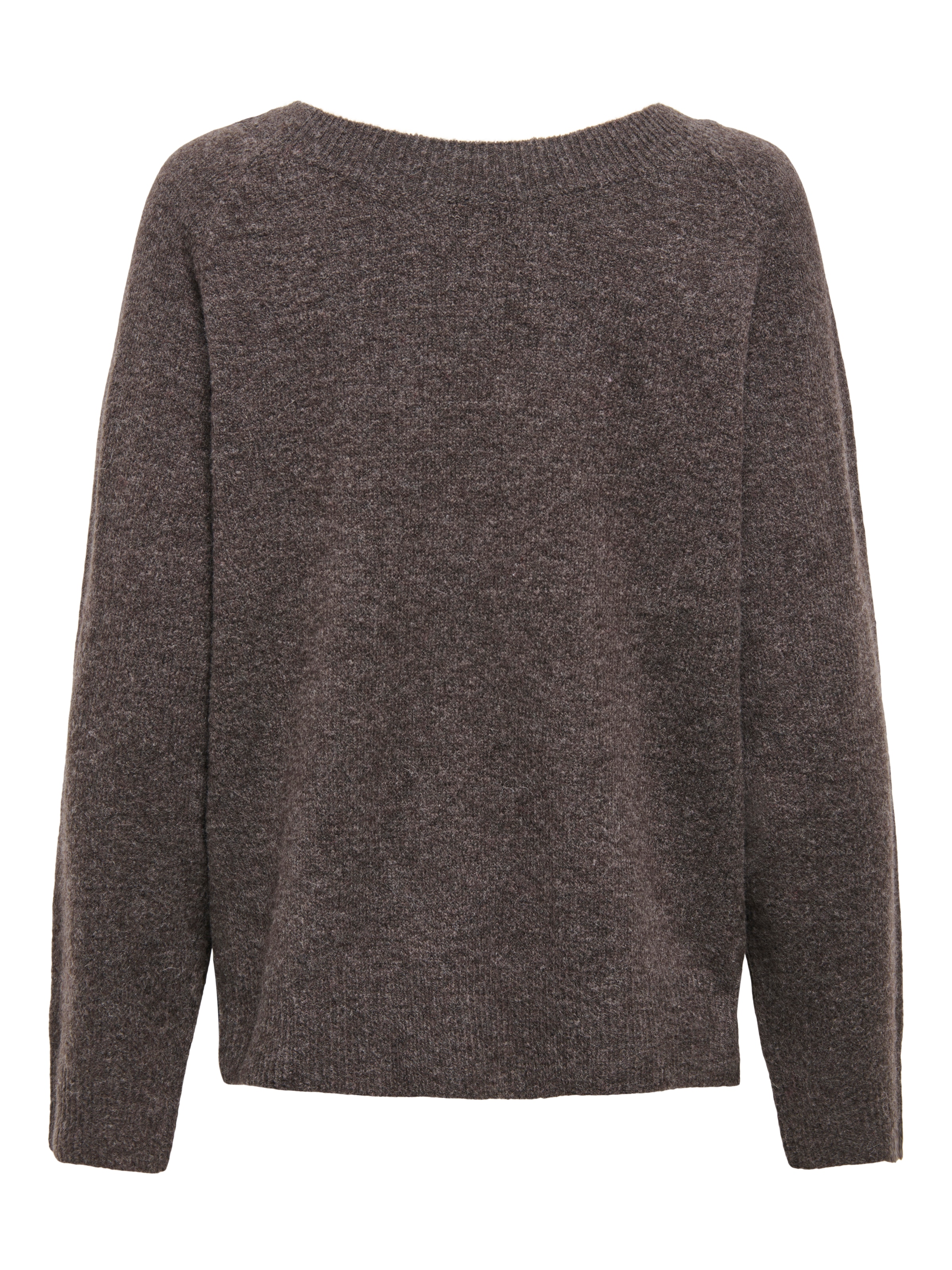 ONLY Pull en tricot »ONLRENE LS V-NECK REVERSIBEL KNT NOOS« mélange de matériaux, coupe régulière